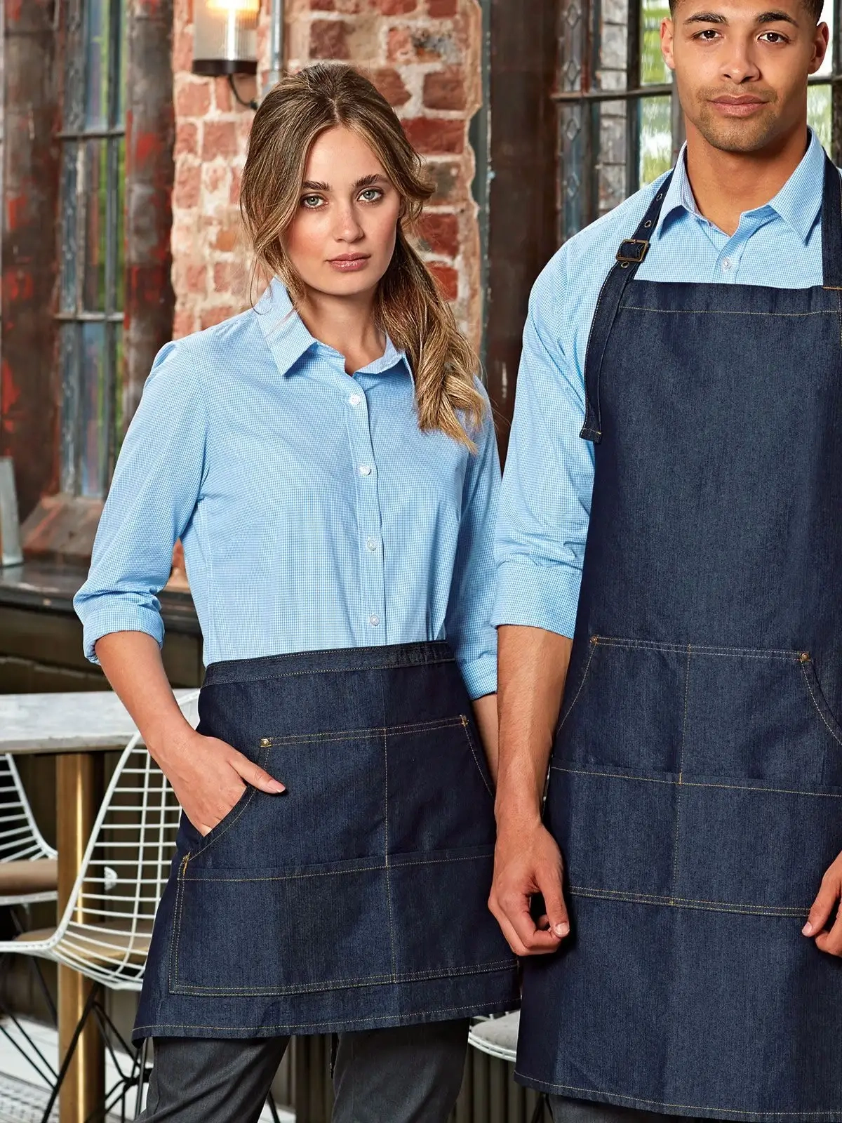 Immagine Jeans Stitch Denim Waist Apron