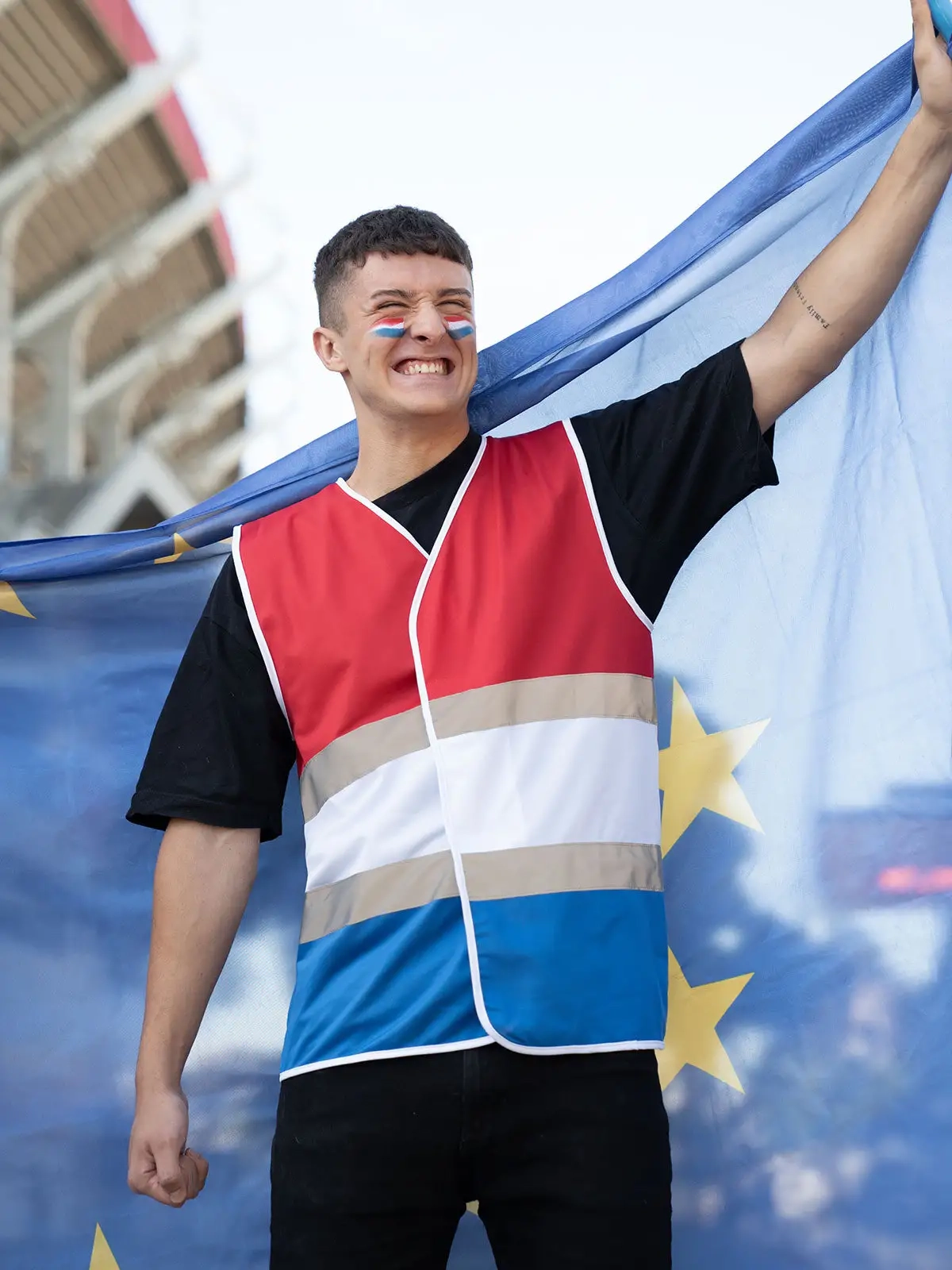 Immagine National Flag Safety Vest