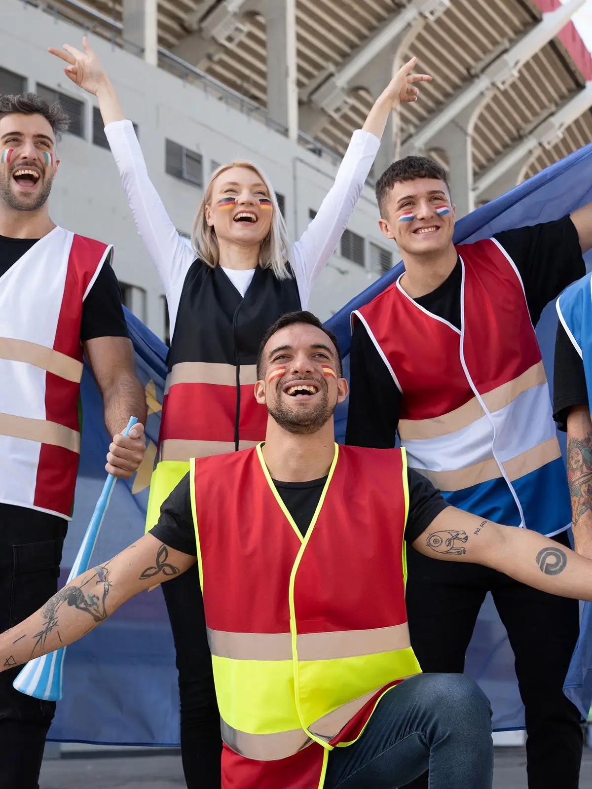 Immagine National Flag Safety Vest