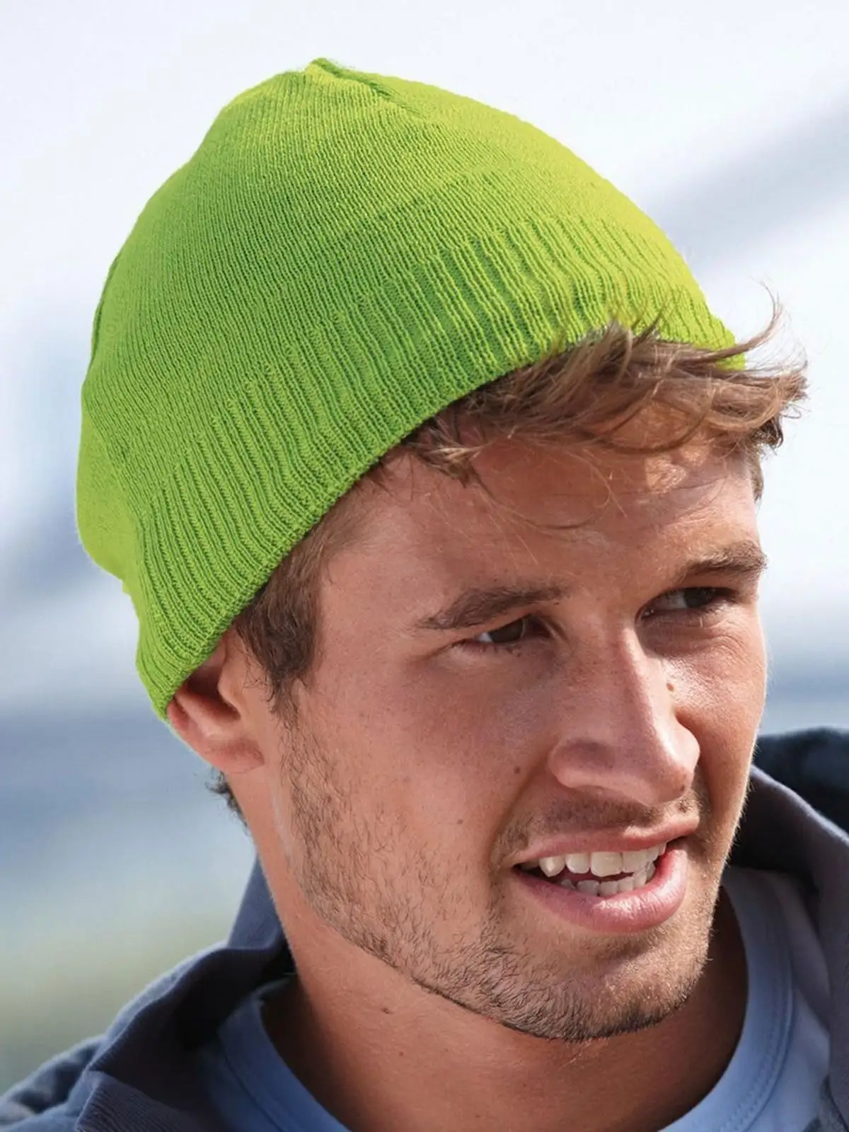 Immagine Knitted Beanie with Fleece Inset