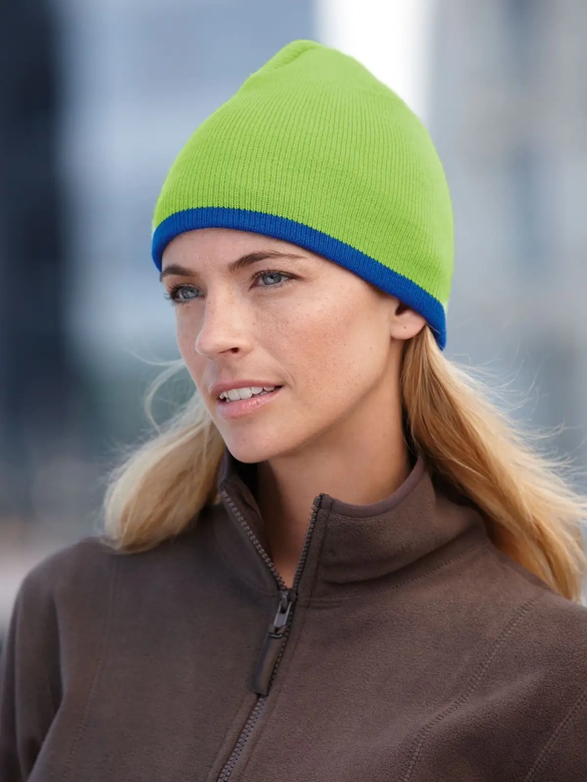 Immagine Beanie with Contrasting Border