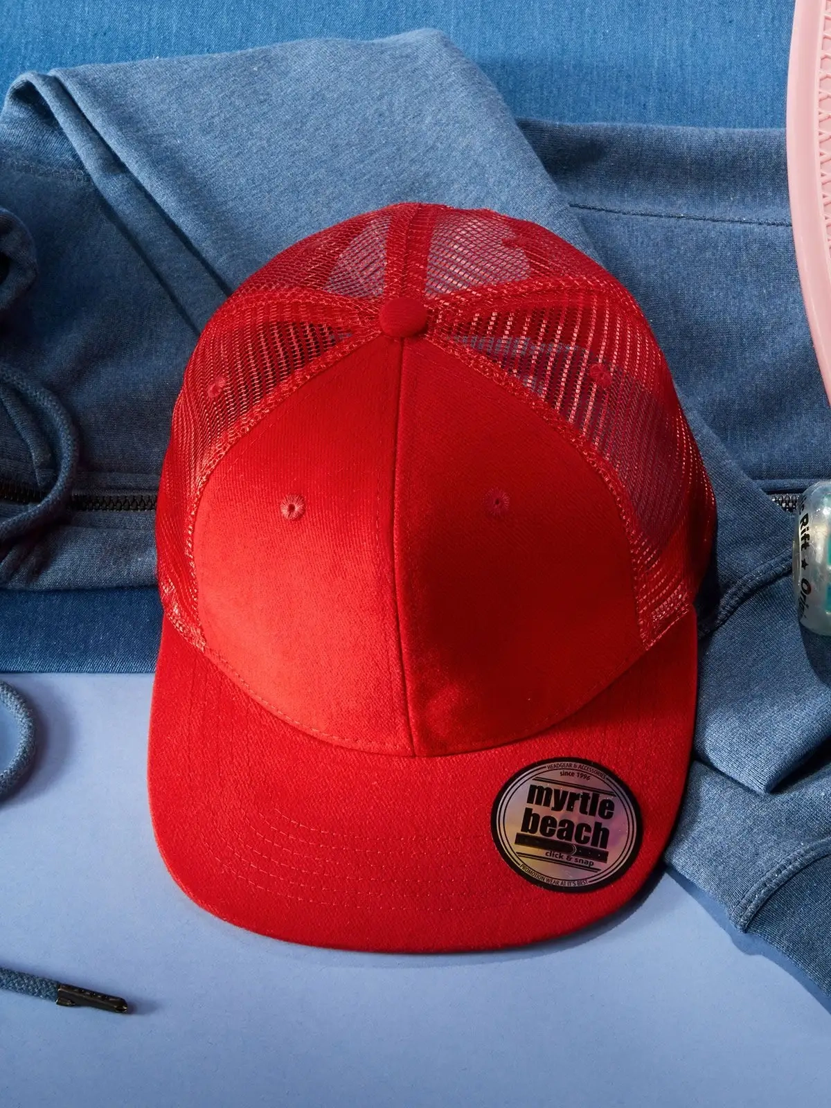 Immagine 6 Panel Flat Peak Cap