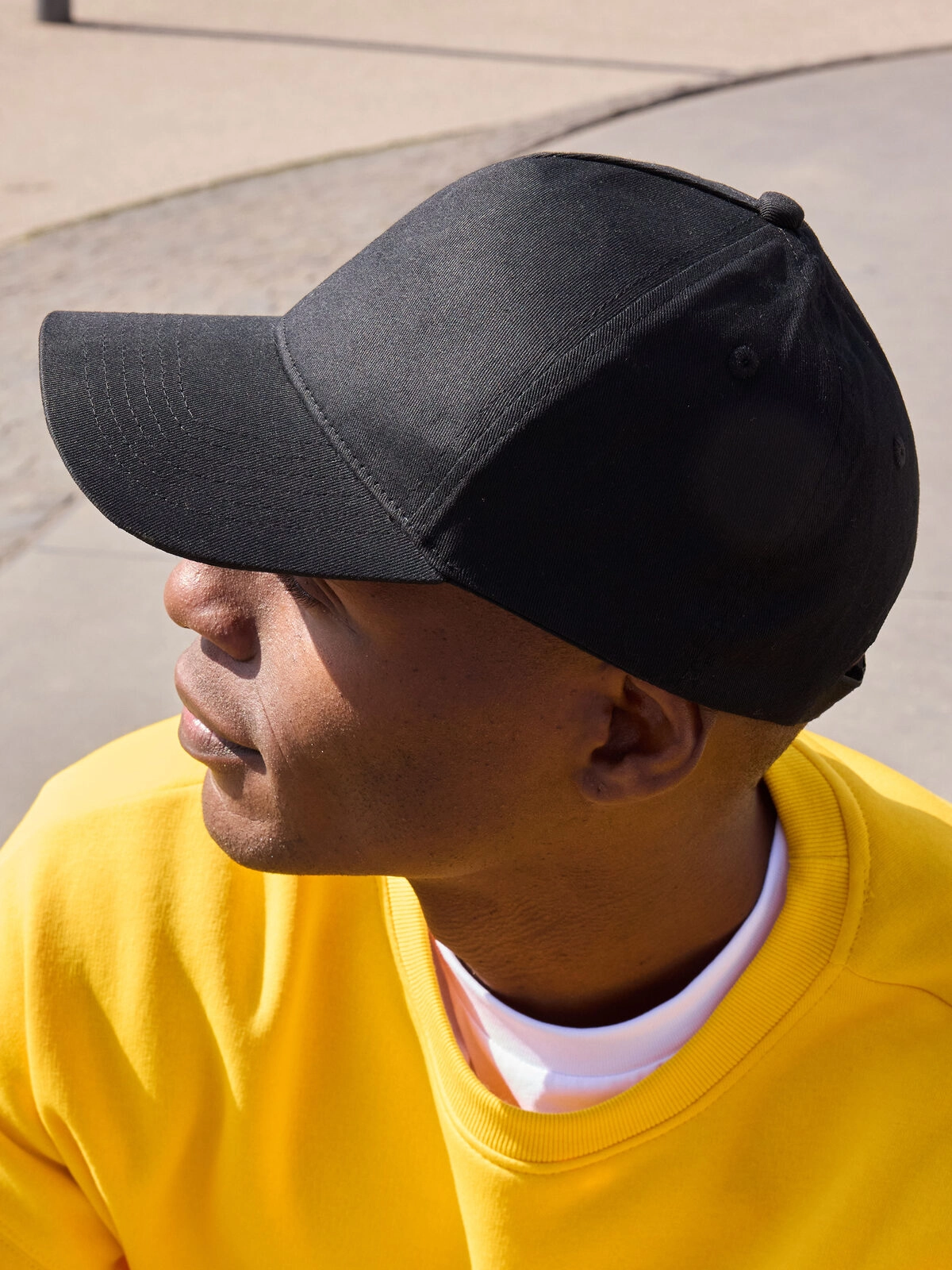 Immagine Cappellino a 6 pannelli, chiusura con fibbia argento opaca - 6 Panel Cap Bio Cotton