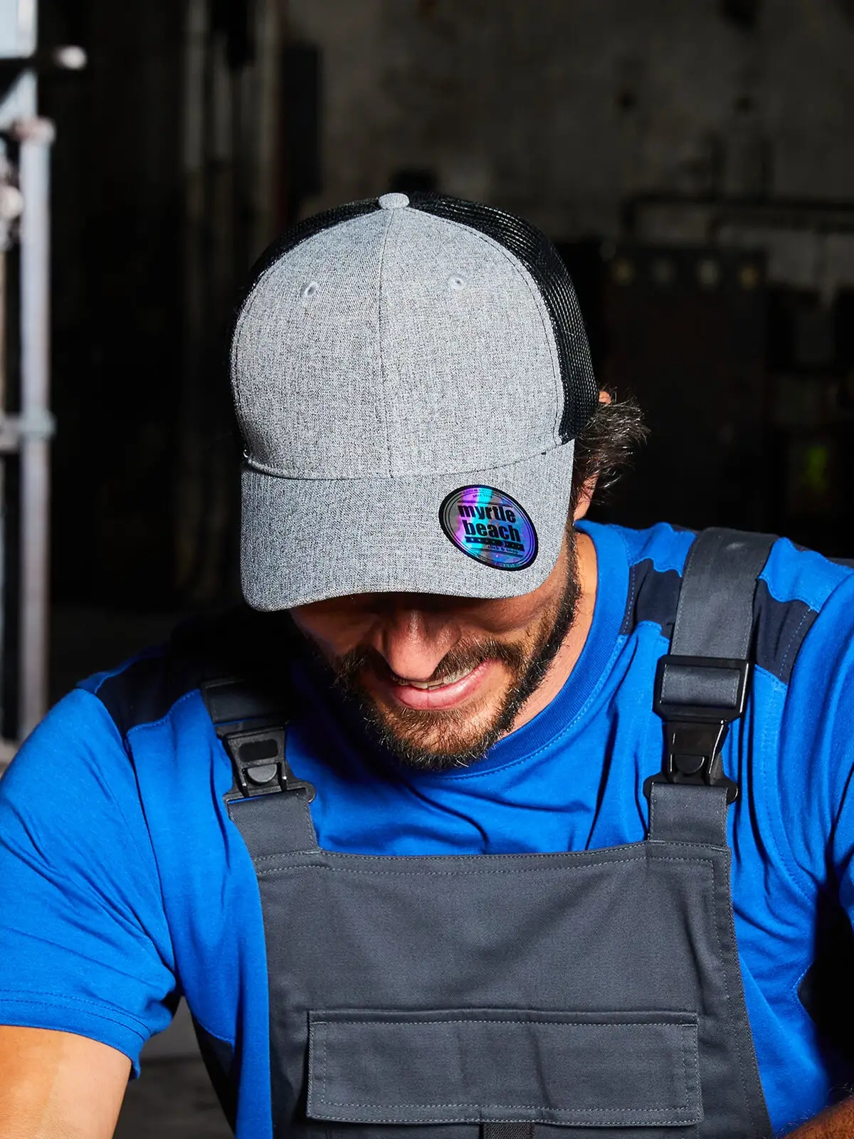 Immagine 6 Panel Mesh Cap Melange