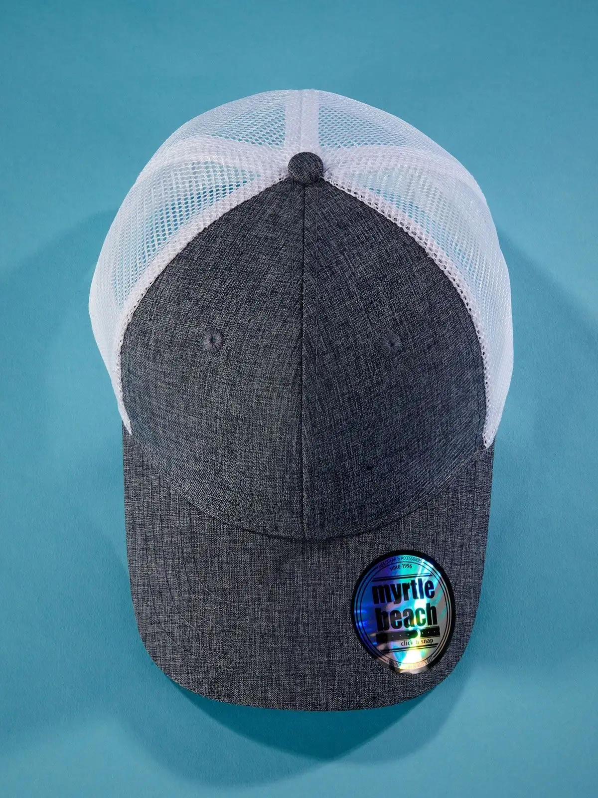 Immagine 6 Panel Mesh Cap Melange