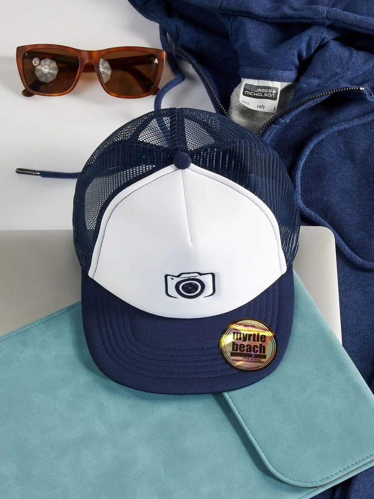 Immagine 5 Panel Flat Peak Cap