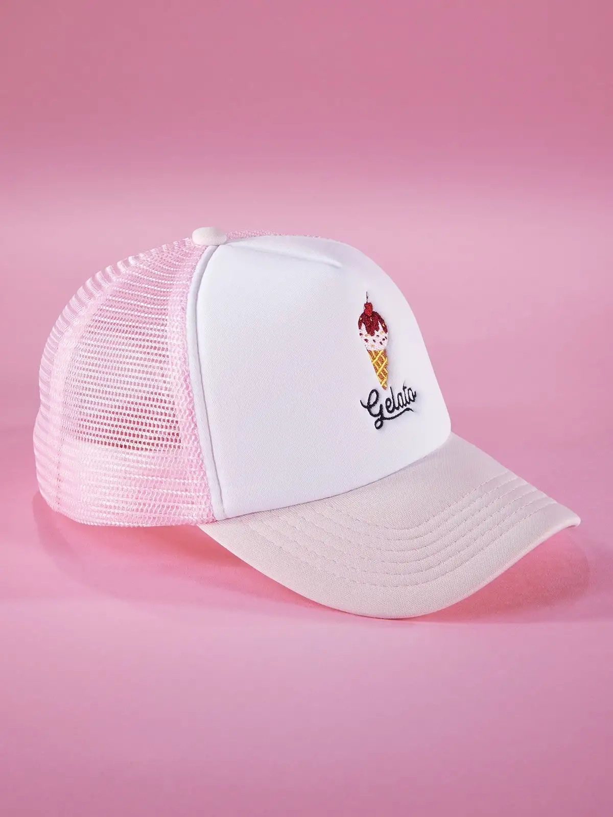 Immagine 5 Panel Polyester Mesh Cap for Kids