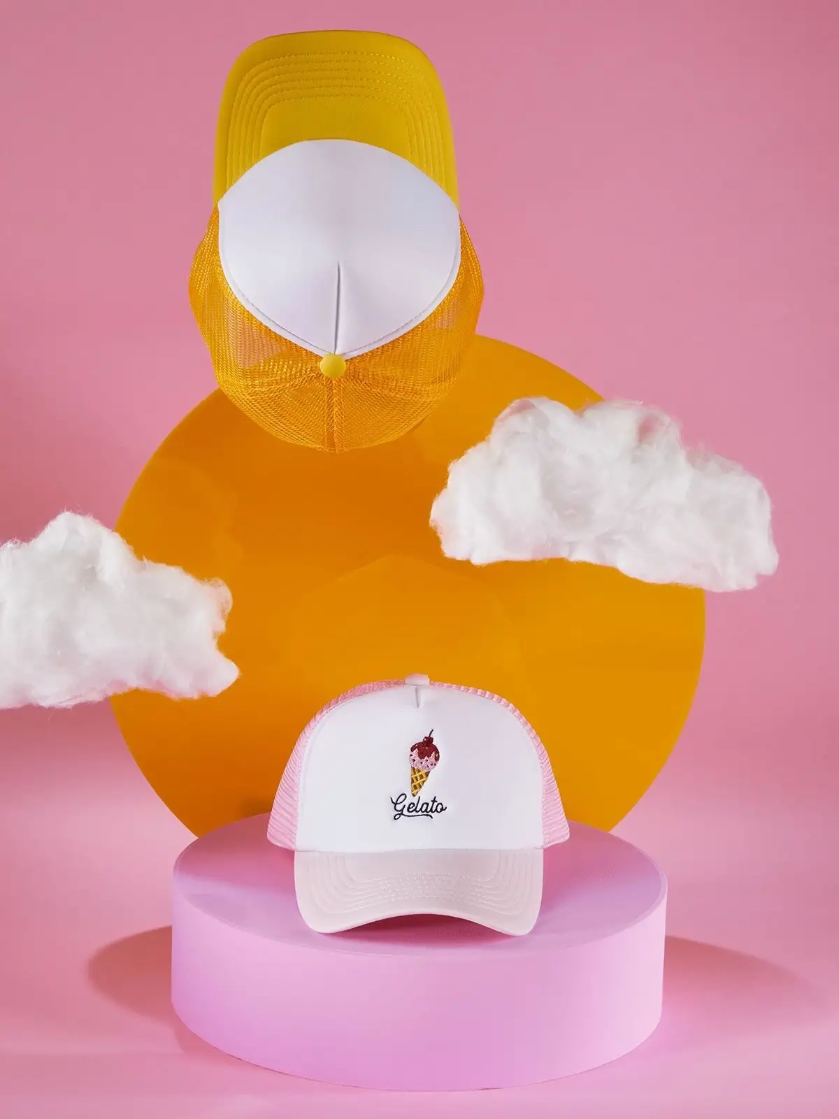 Immagine 5 Panel Polyester Mesh Cap for Kids