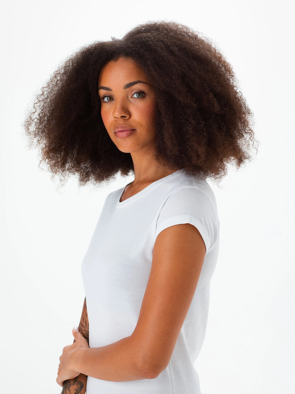 Immagine Women's Roll Sleeve T