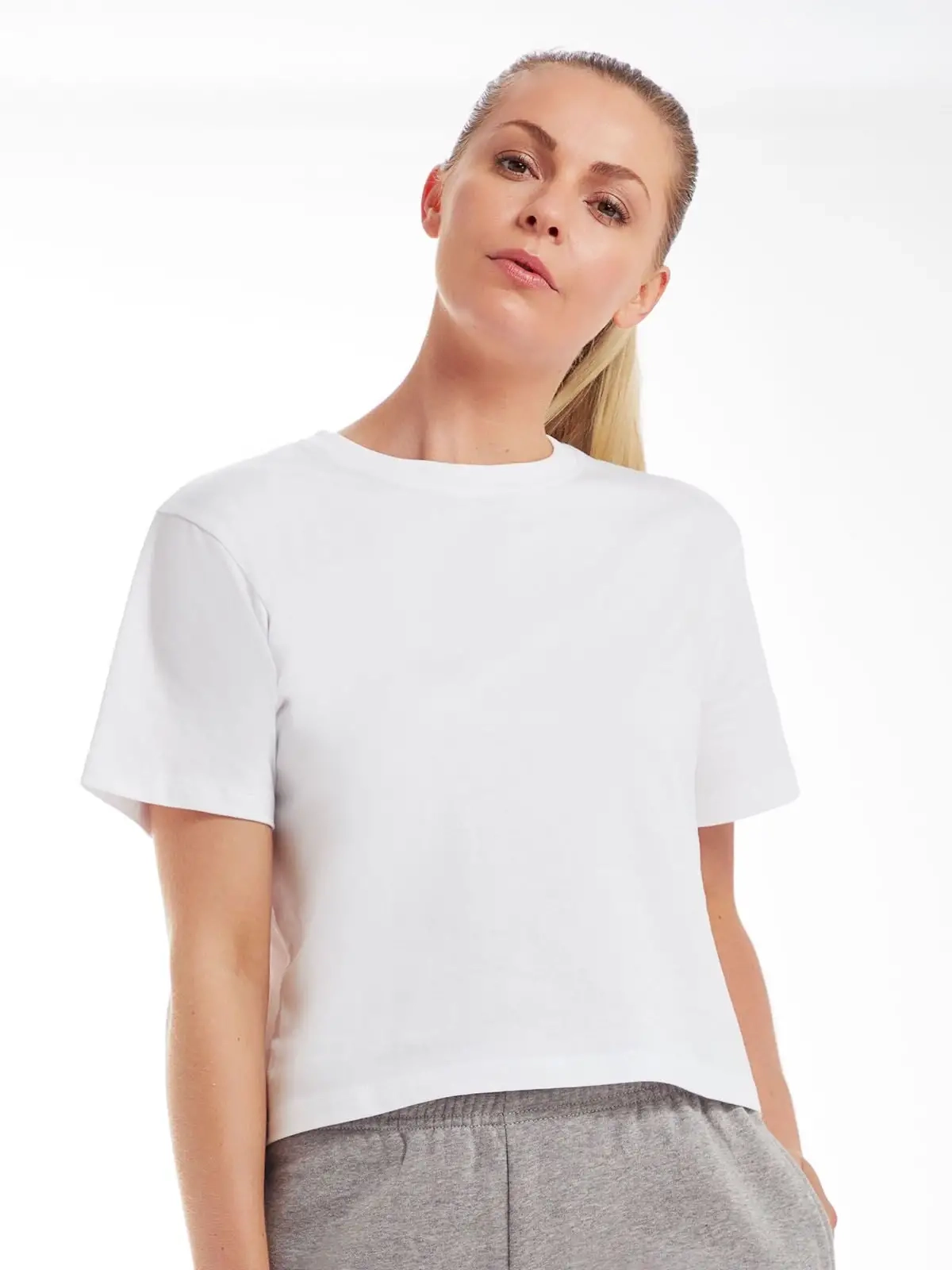 Immagine Women’s Cropped Heavy T