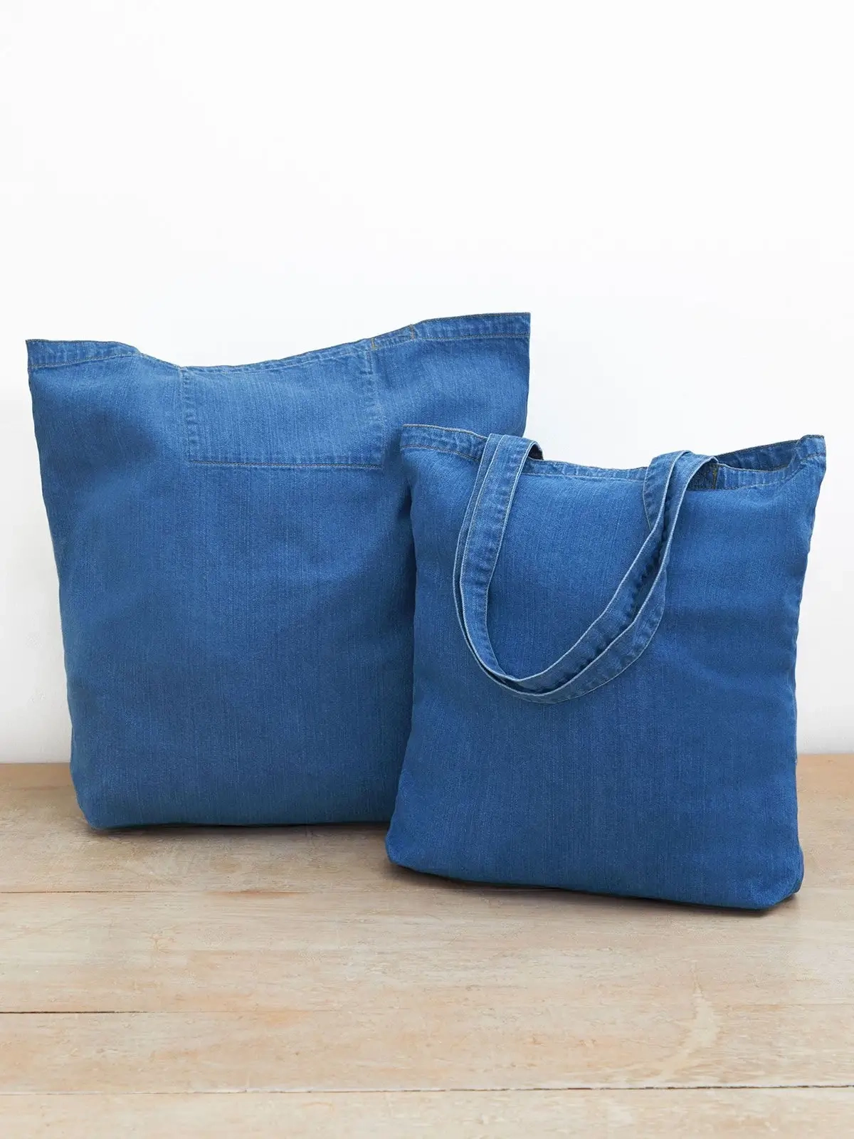 Immagine Denim Tote Bag