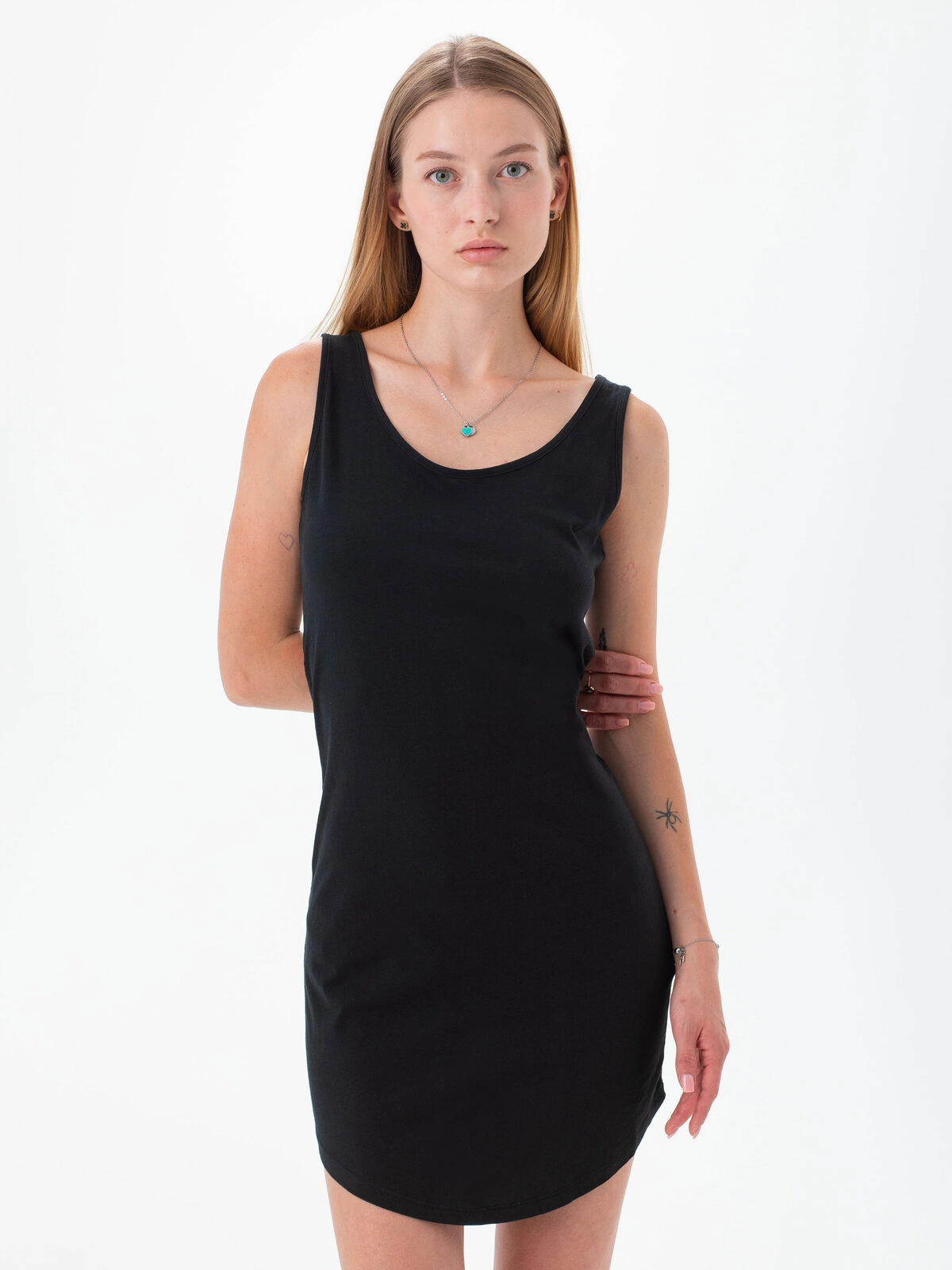 Immagine Women's Curved Vest Dress