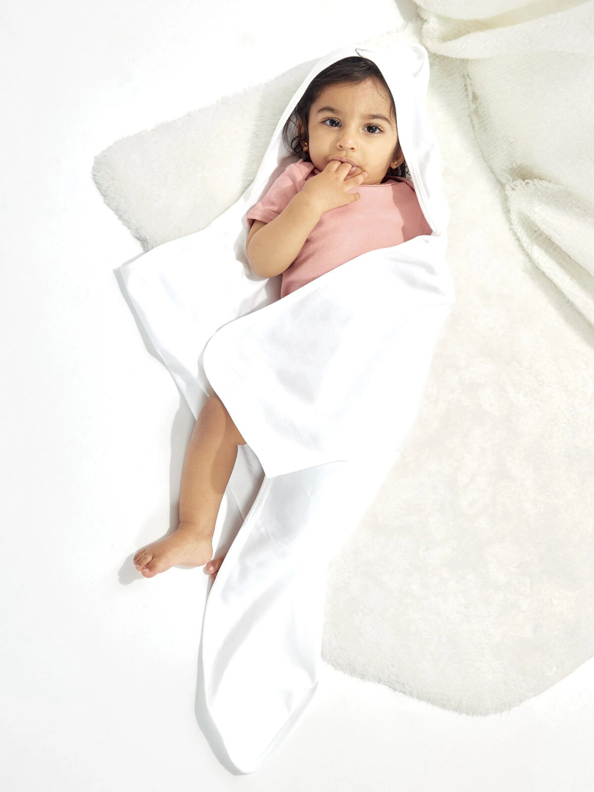Immagine Baby Organic Hooded Blanket