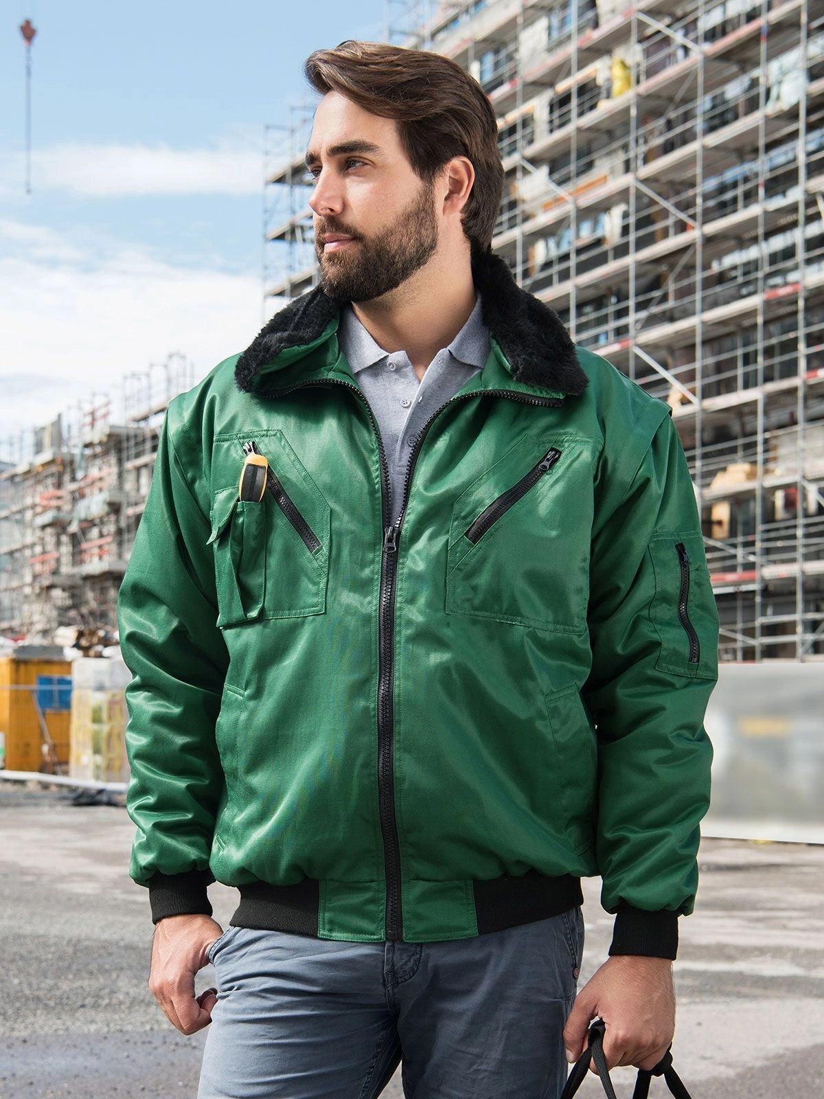 Immagine Hi-Vis Pilot Jacket 'Oslo'