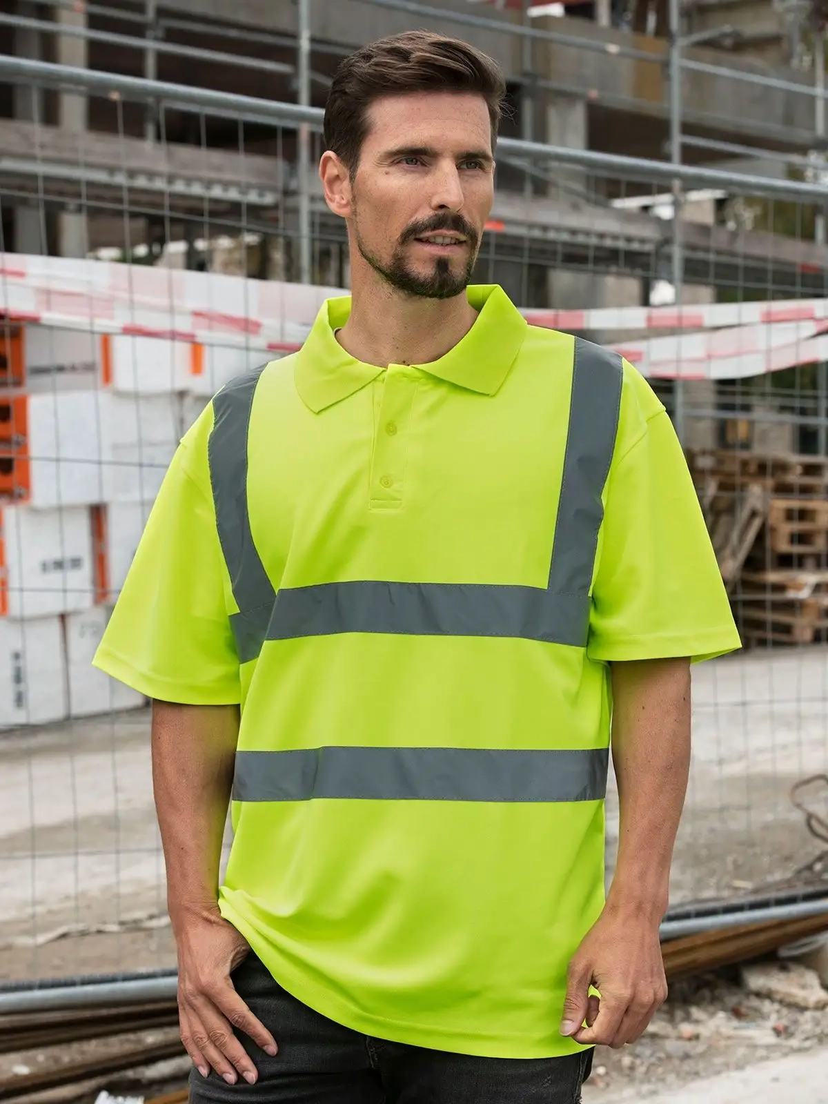 Immagine Hi-Viz Poly-Cotton Polo