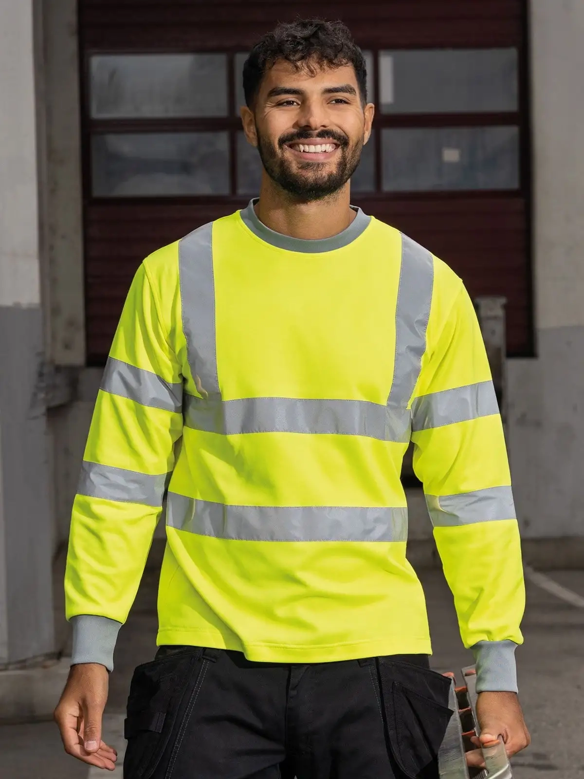 Immagine Poly-Cotton Long Sleeve Shirt 'Murcia'