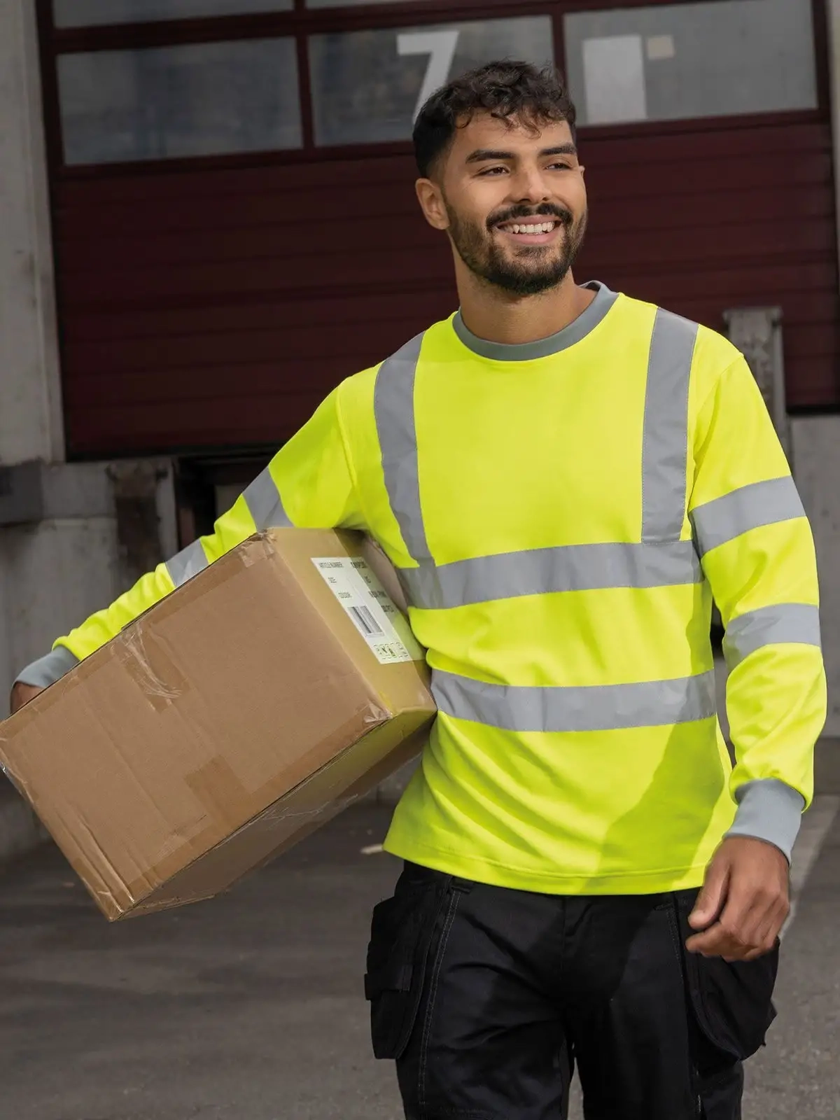 Immagine Poly-Cotton Long Sleeve Shirt 'Murcia'