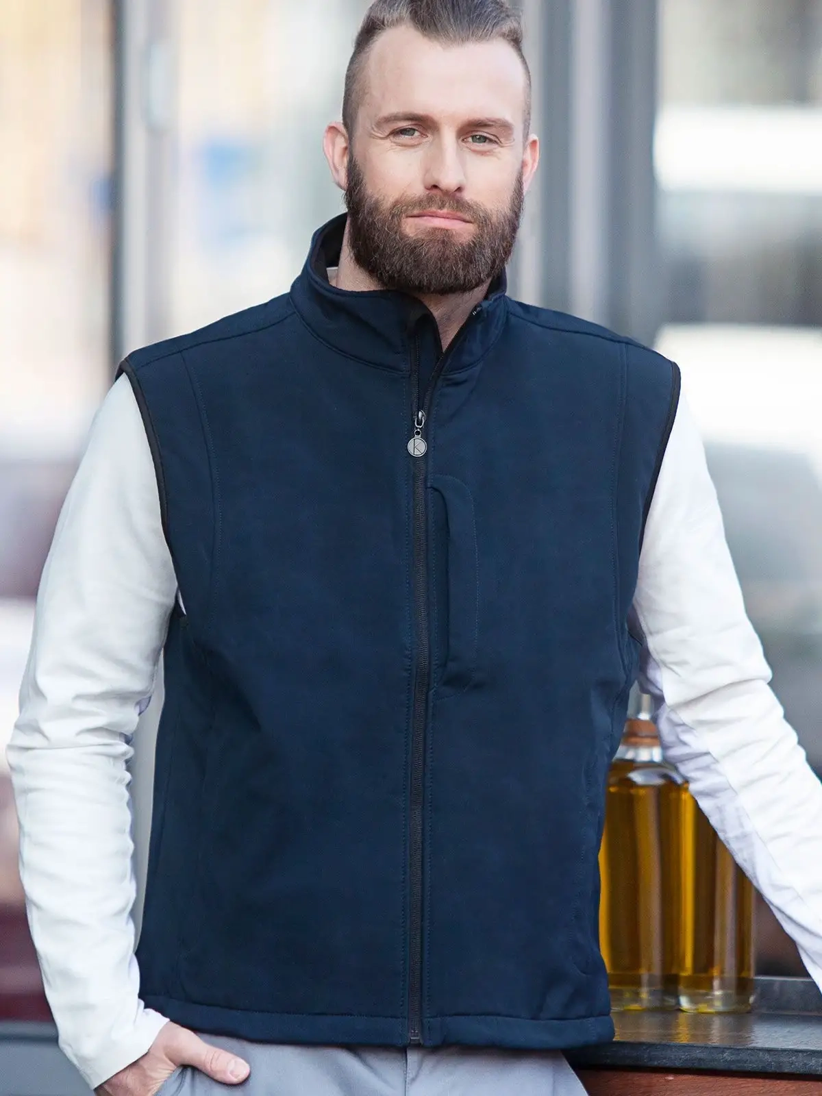 Immagine Men's Softshell Waistcoat Classic