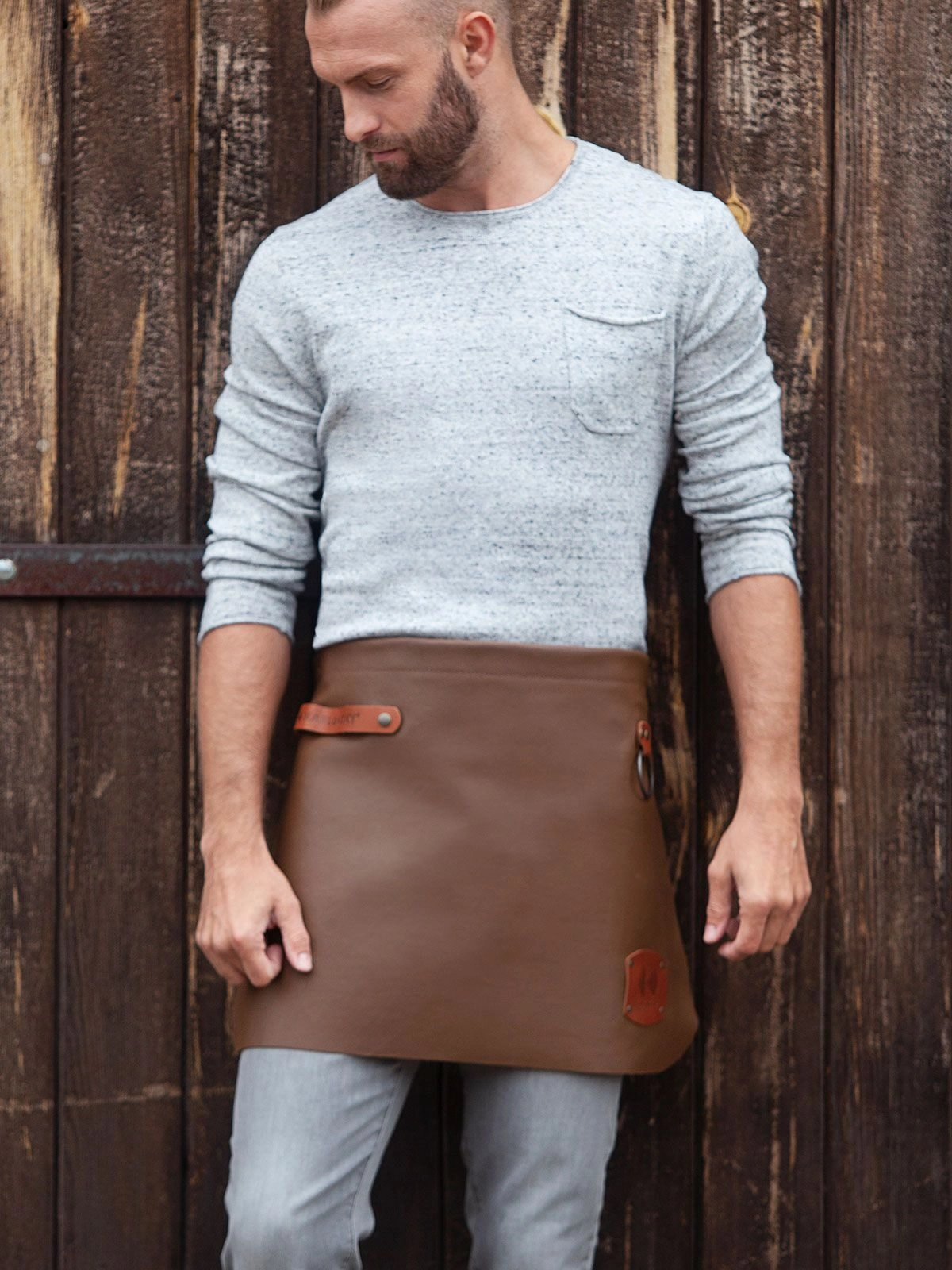 Immagine Leather Waist Apron