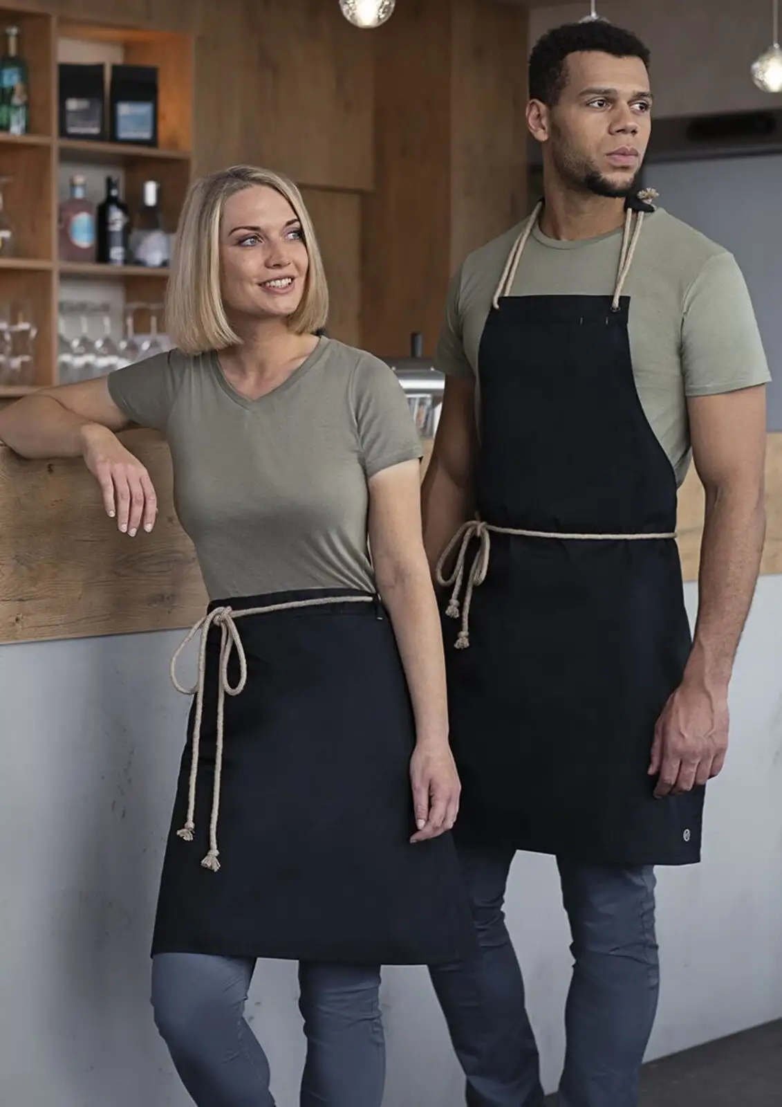Immagine Waist Apron with cords 90 x 55 cm