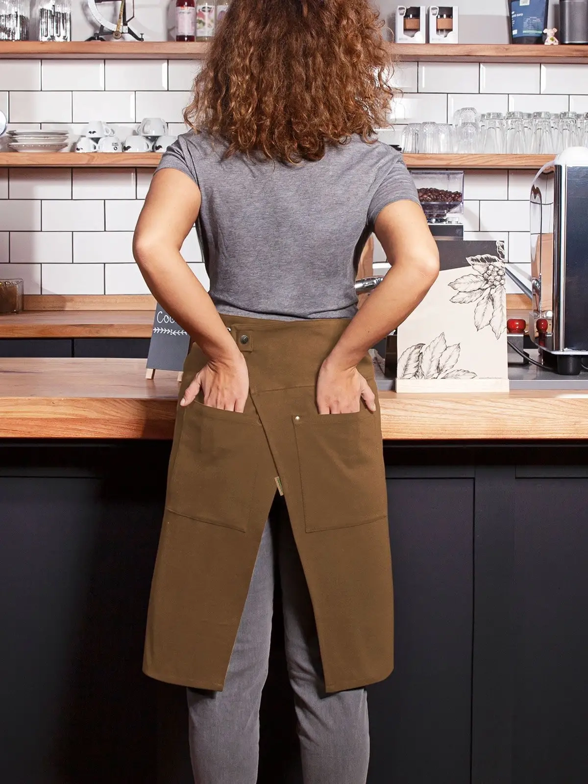 Immagine Waist-Apron Green Generation Made of Recycled Plastic