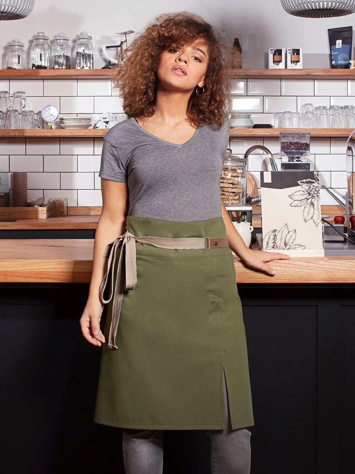 Immagine Waist-Apron Green Generation Made of Recycled Plastic