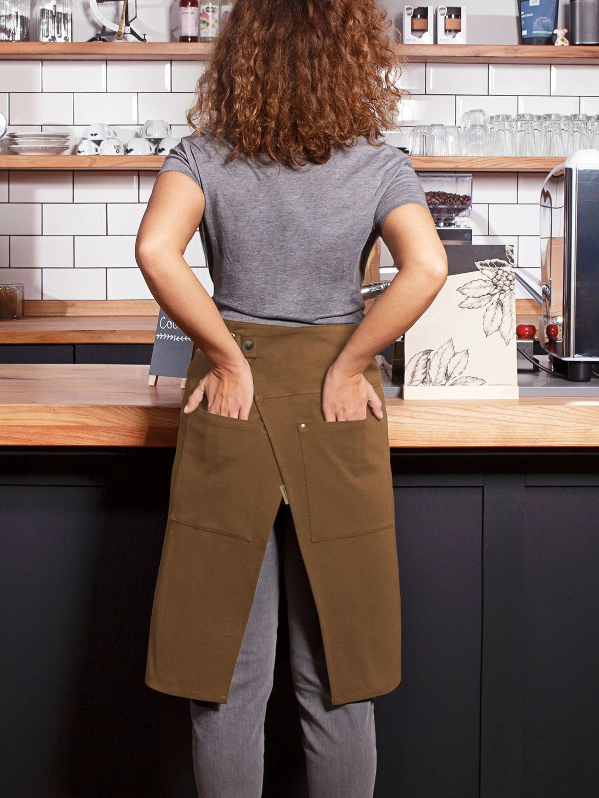 Immagine Waist-Apron Green Generation Made of Recycled Plastic