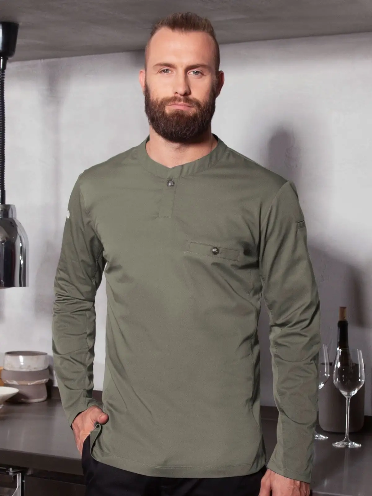 Immagine Long-Sleeve Work Shirt Performance