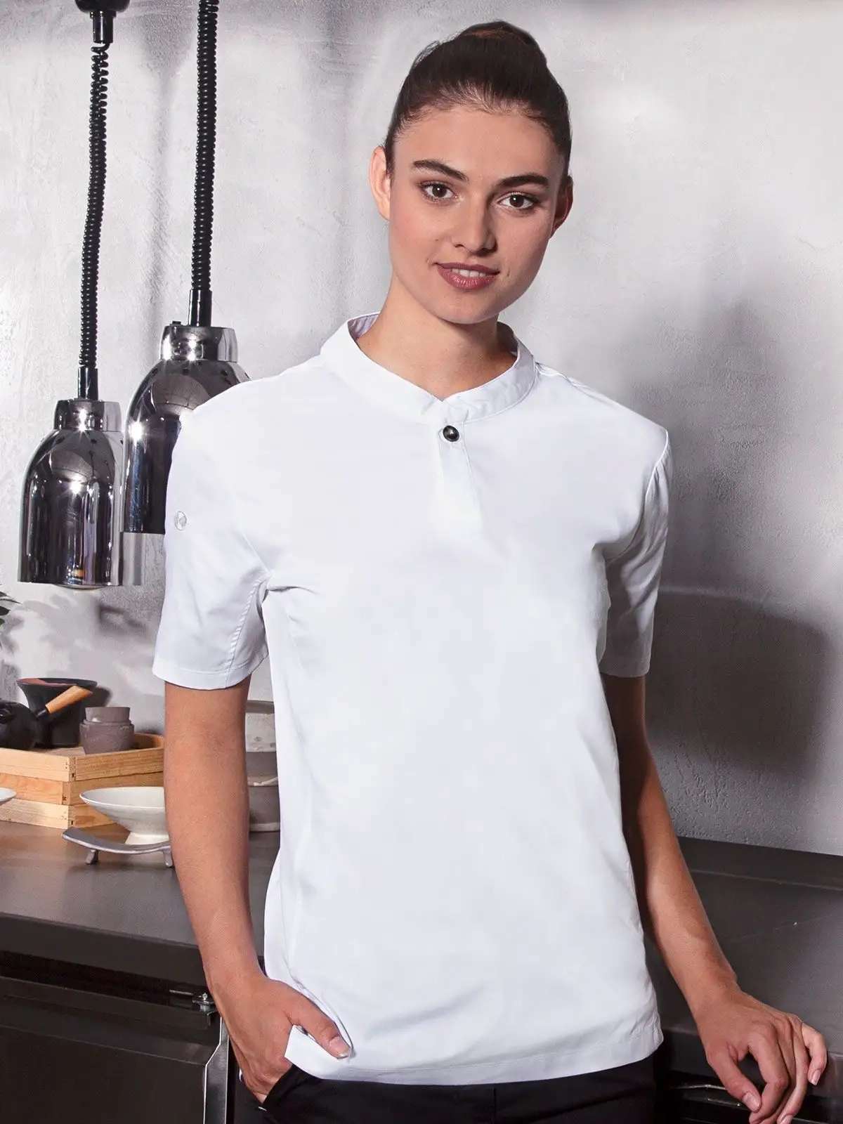 Immagine Ladies Short-Sleeve Work Shirt Performance