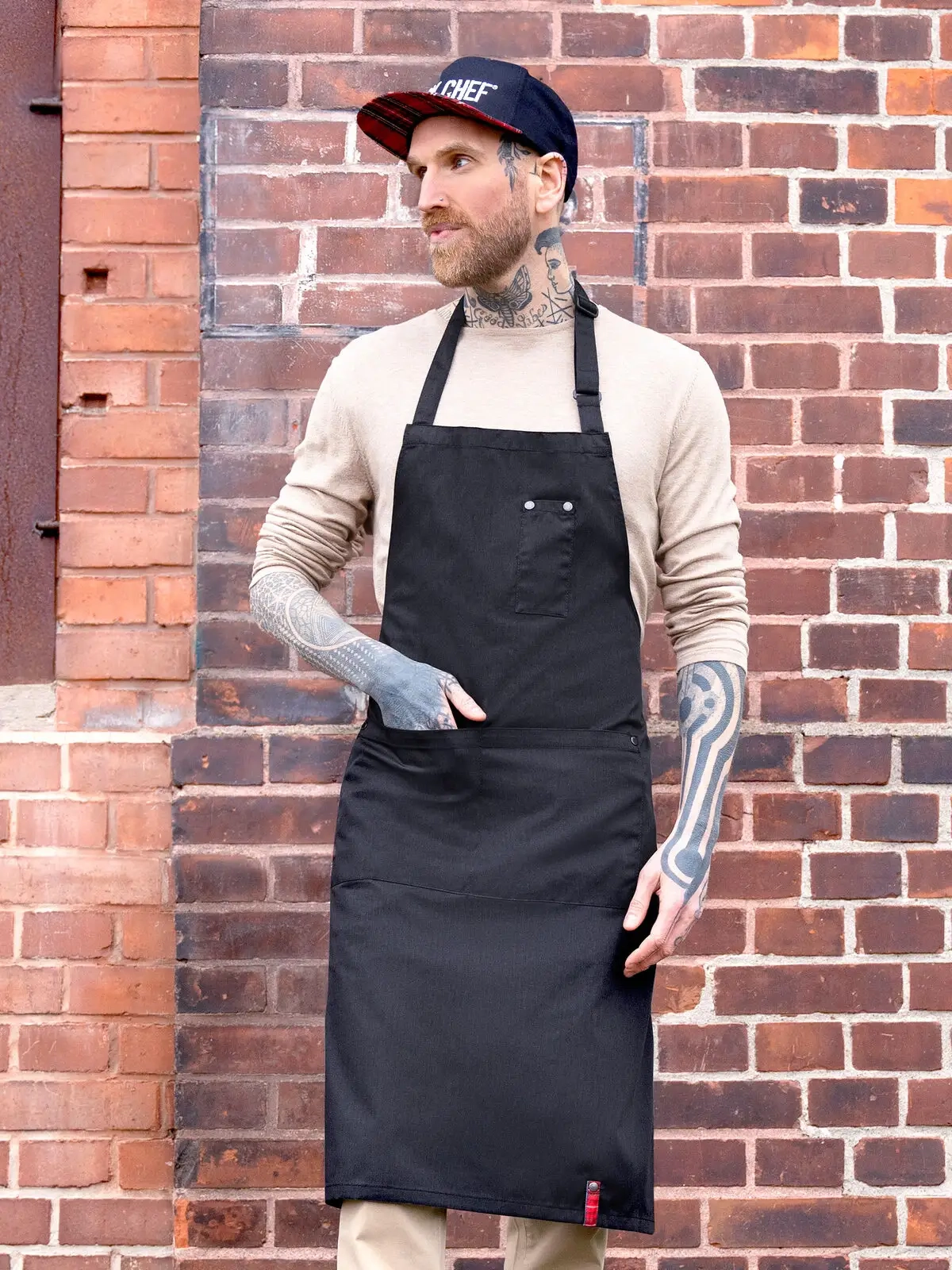 Immagine Grembiule ROCK CHEF®-Stage2 con fibbia e tasca