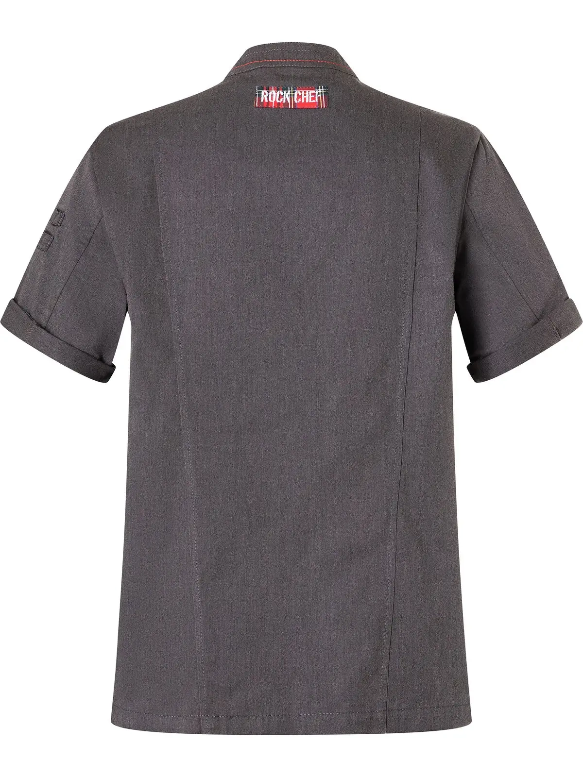 Immagine Giacca da cuoco da uomo denim a maniche corte ROCK CHEF®-Stage2