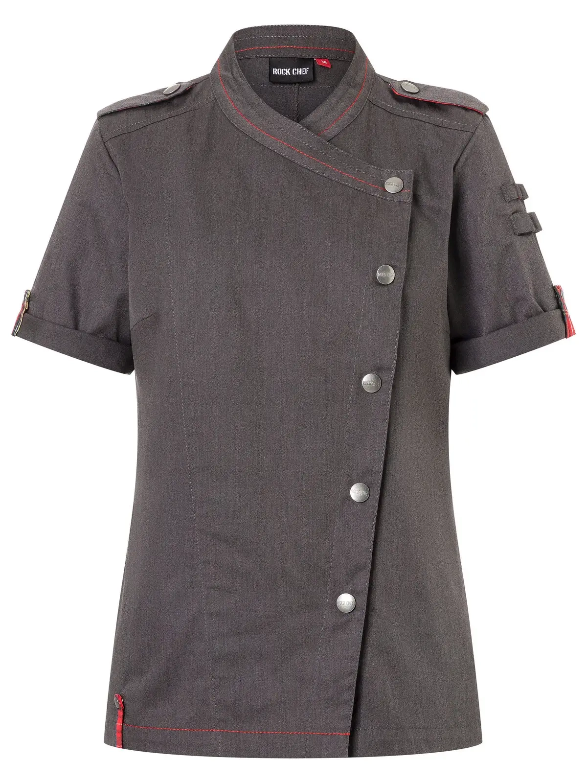 Immagine Giacca da cuoco da donna a maniche corte ROCK CHEF®-Stage2