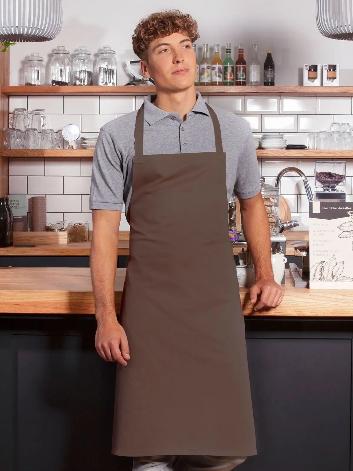 Immagine Grembiule con pettorina Bib Apron Faro 75 x 95 cm