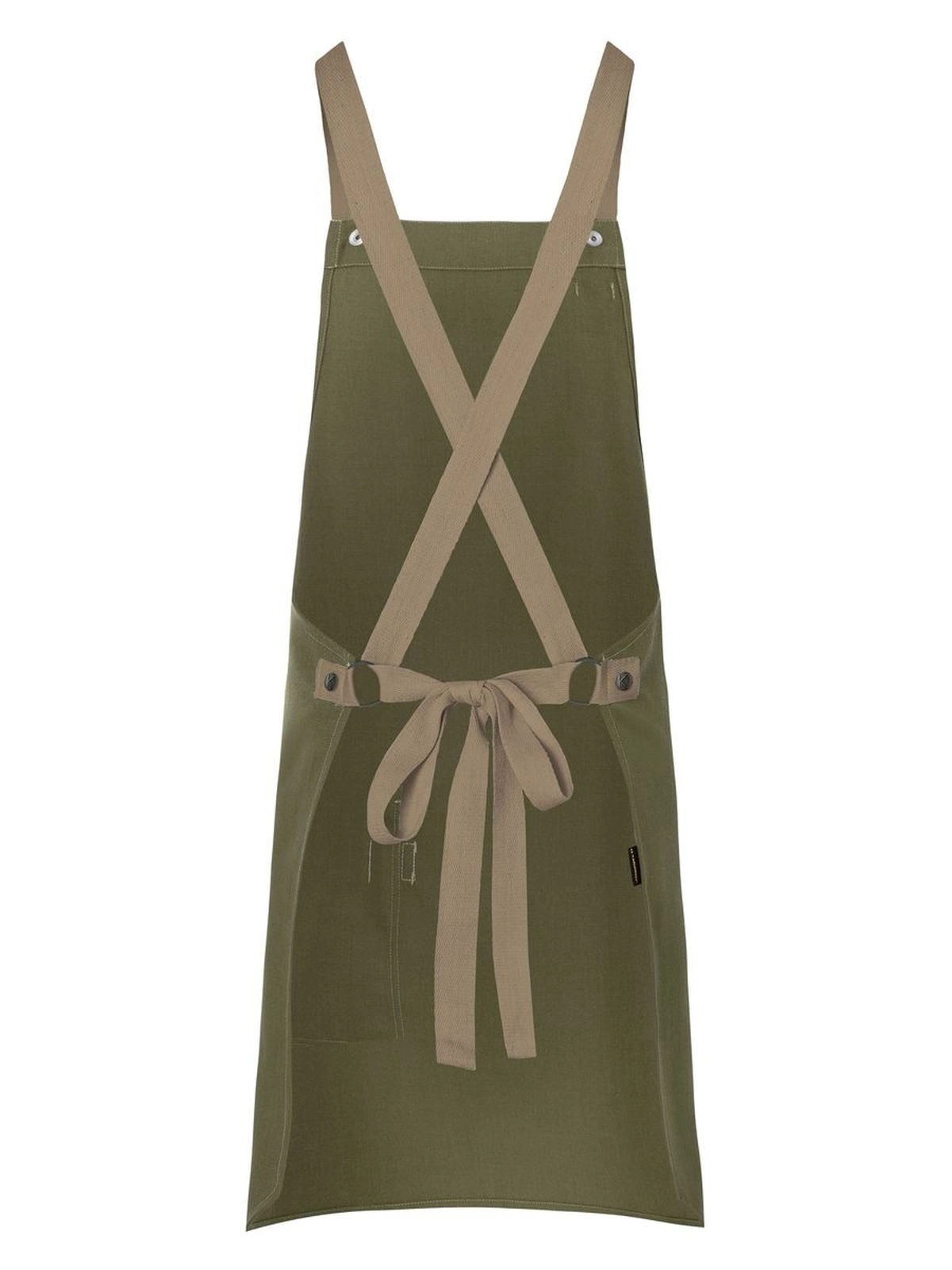Immagine Bib Apron With Crossed Ribbons