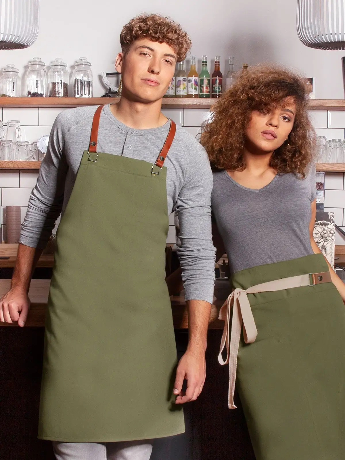 Immagine Bib Apron Green Generation Made of Recycled Plastic
