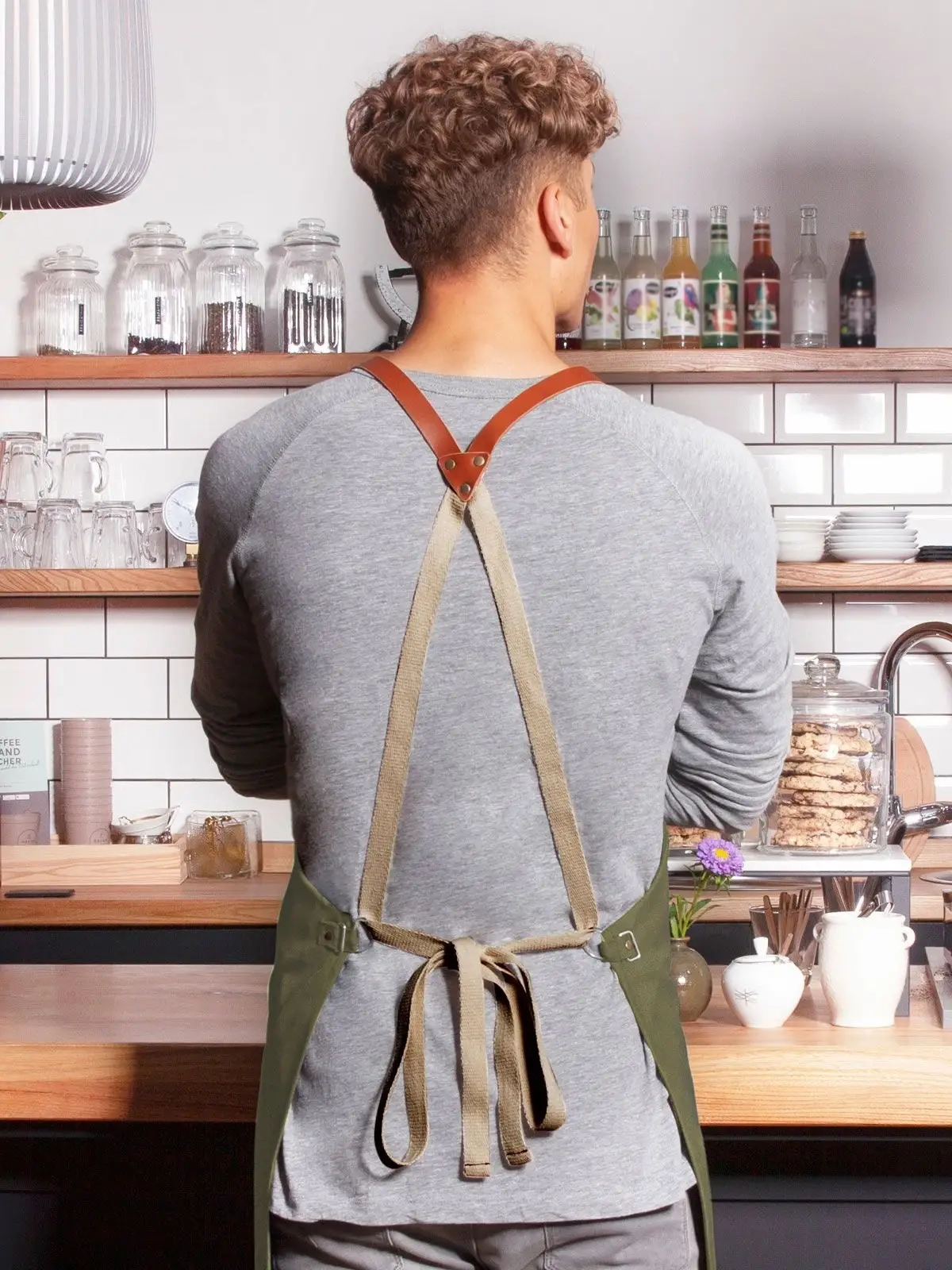 Immagine Bib Apron Green Generation Made of Recycled Plastic