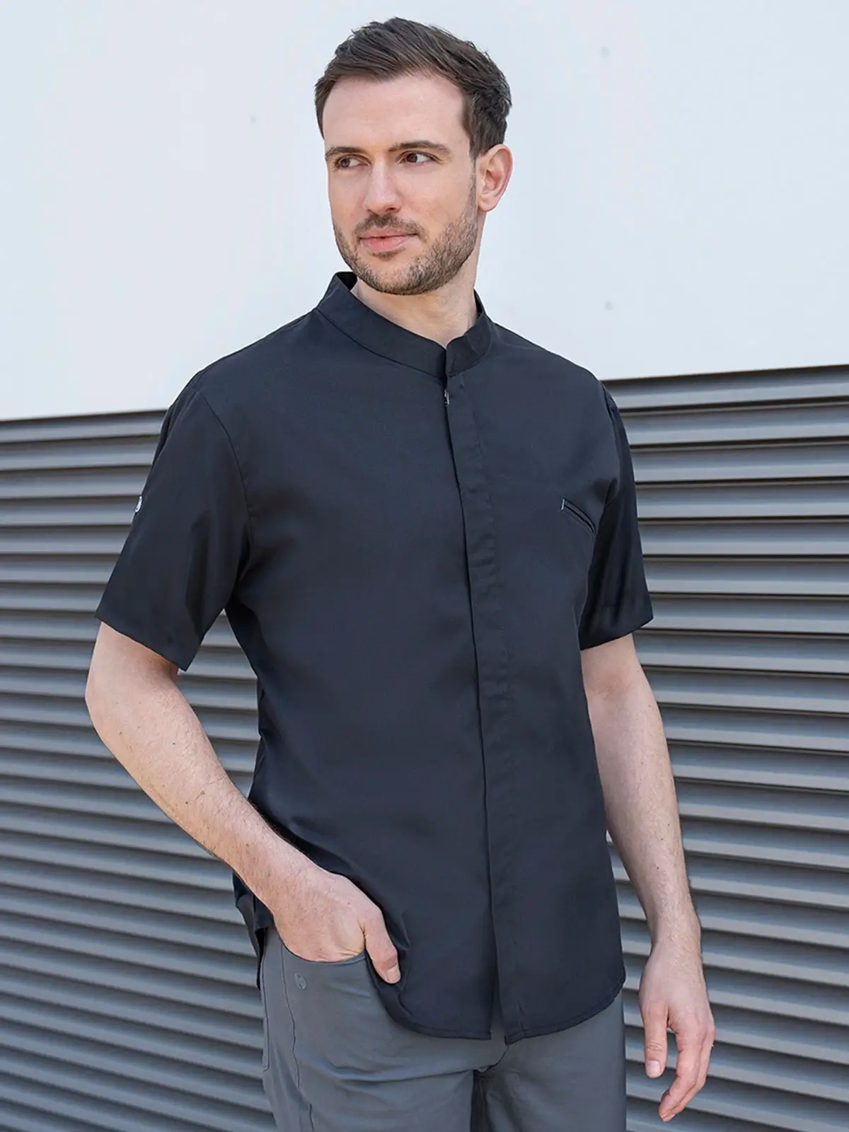 Immagine Short-sleeve Chef Jacket Modern-Touch