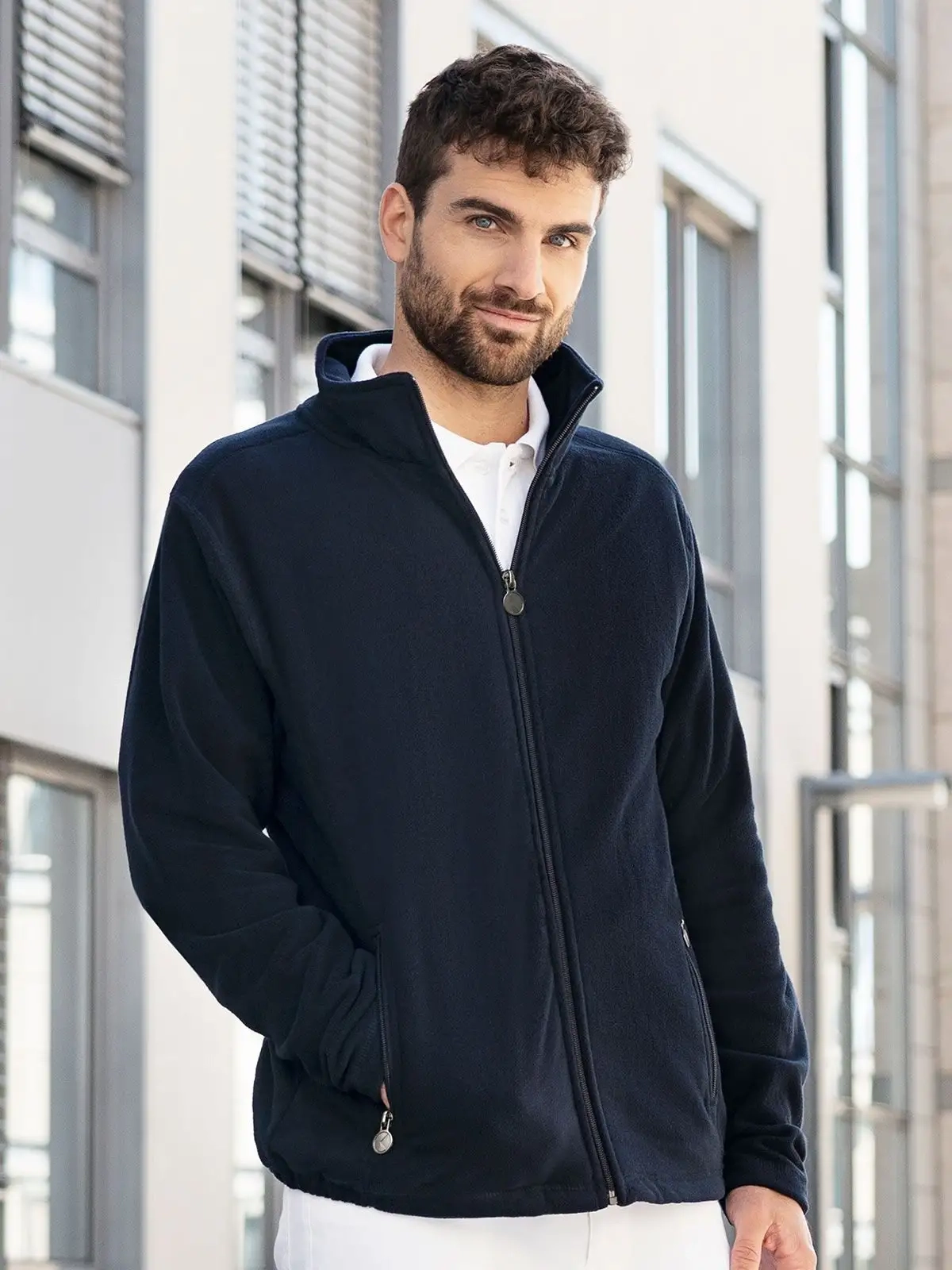 Immagine Men's Workwear Fleece Jacket