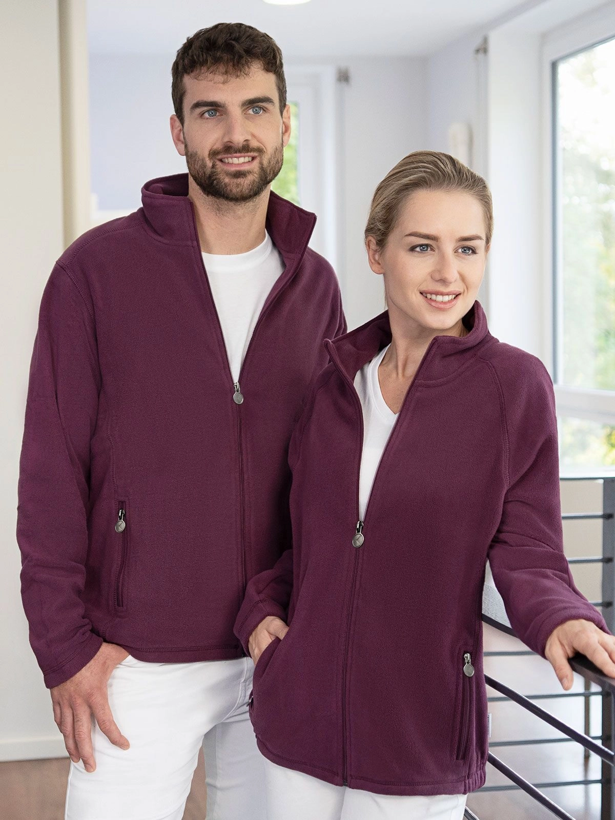 Immagine Men's Workwear Fleece Jacket