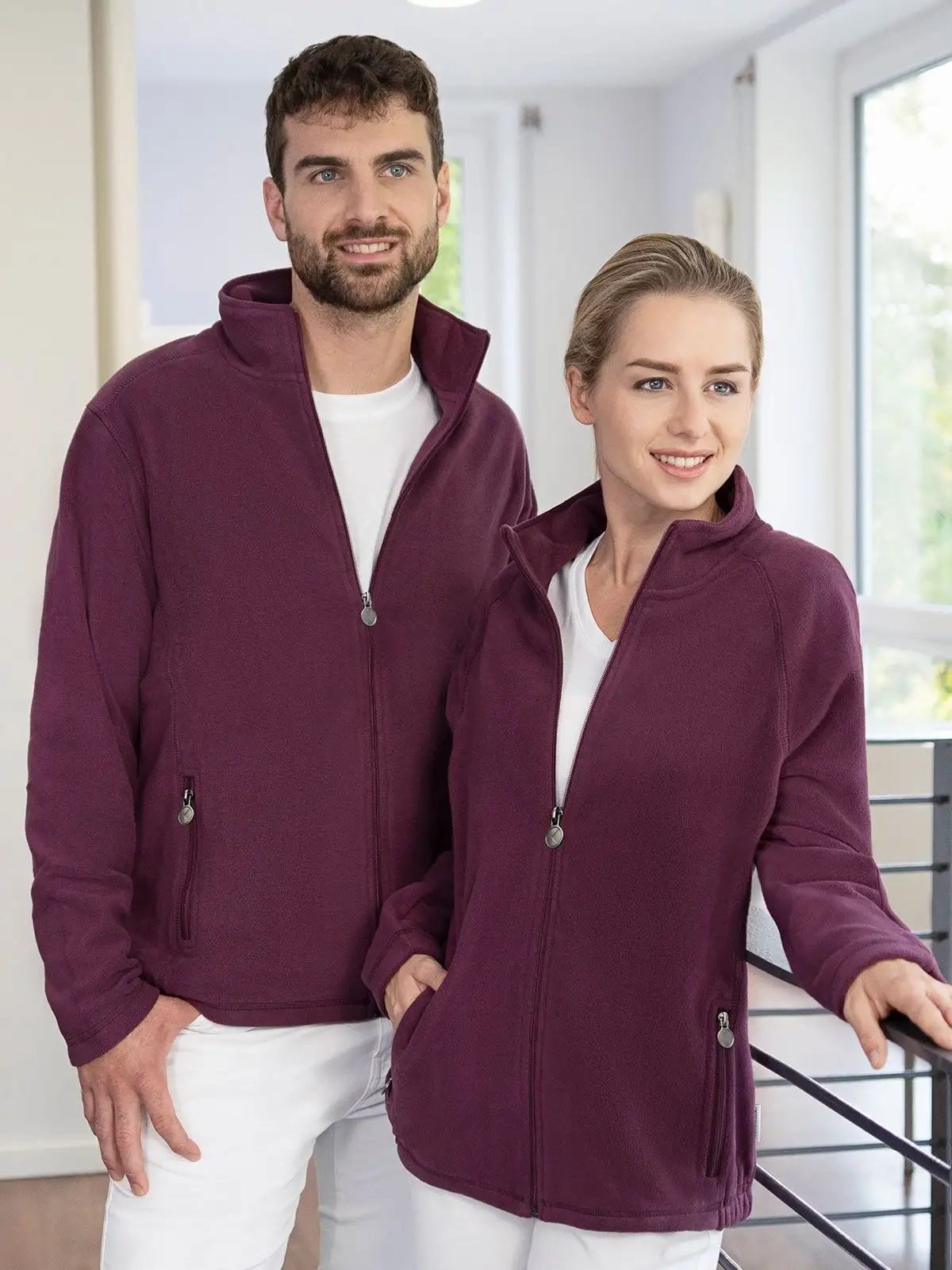 Immagine Men's Workwear Fleece Jacket