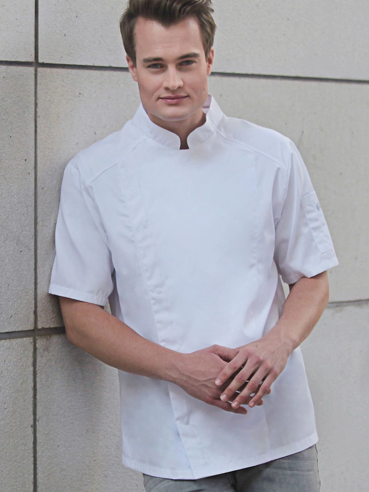 Immagine Short-Sleeve Chef Jacket Modern-Look