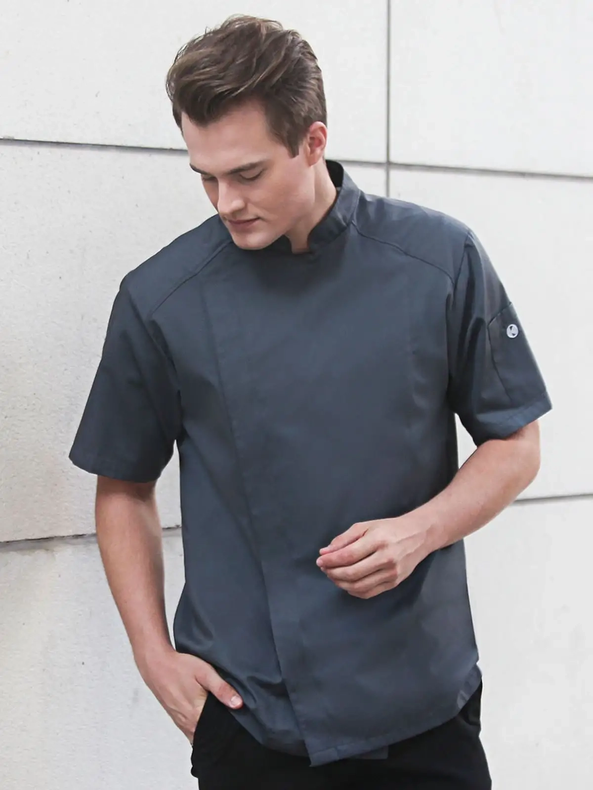 Immagine Short-Sleeve Chef Jacket Modern-Look