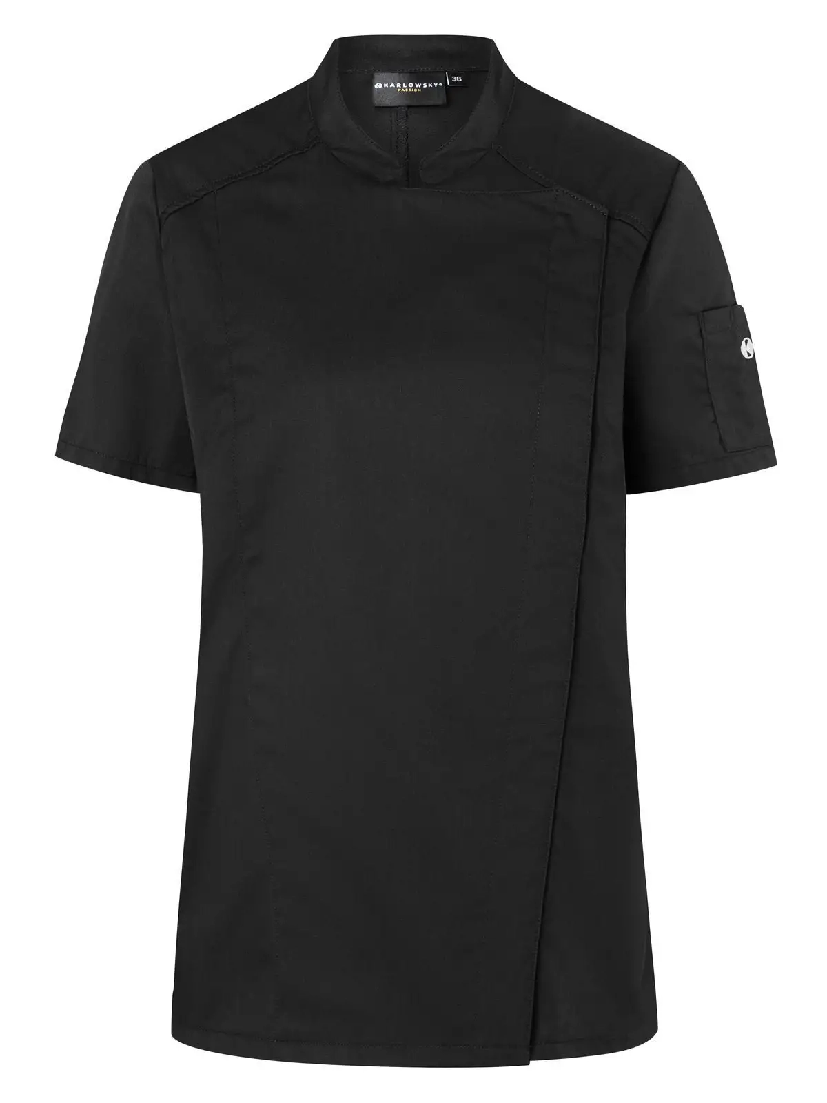 Immagine Short-Sleeve Ladies' Chef Jacket Modern-Look