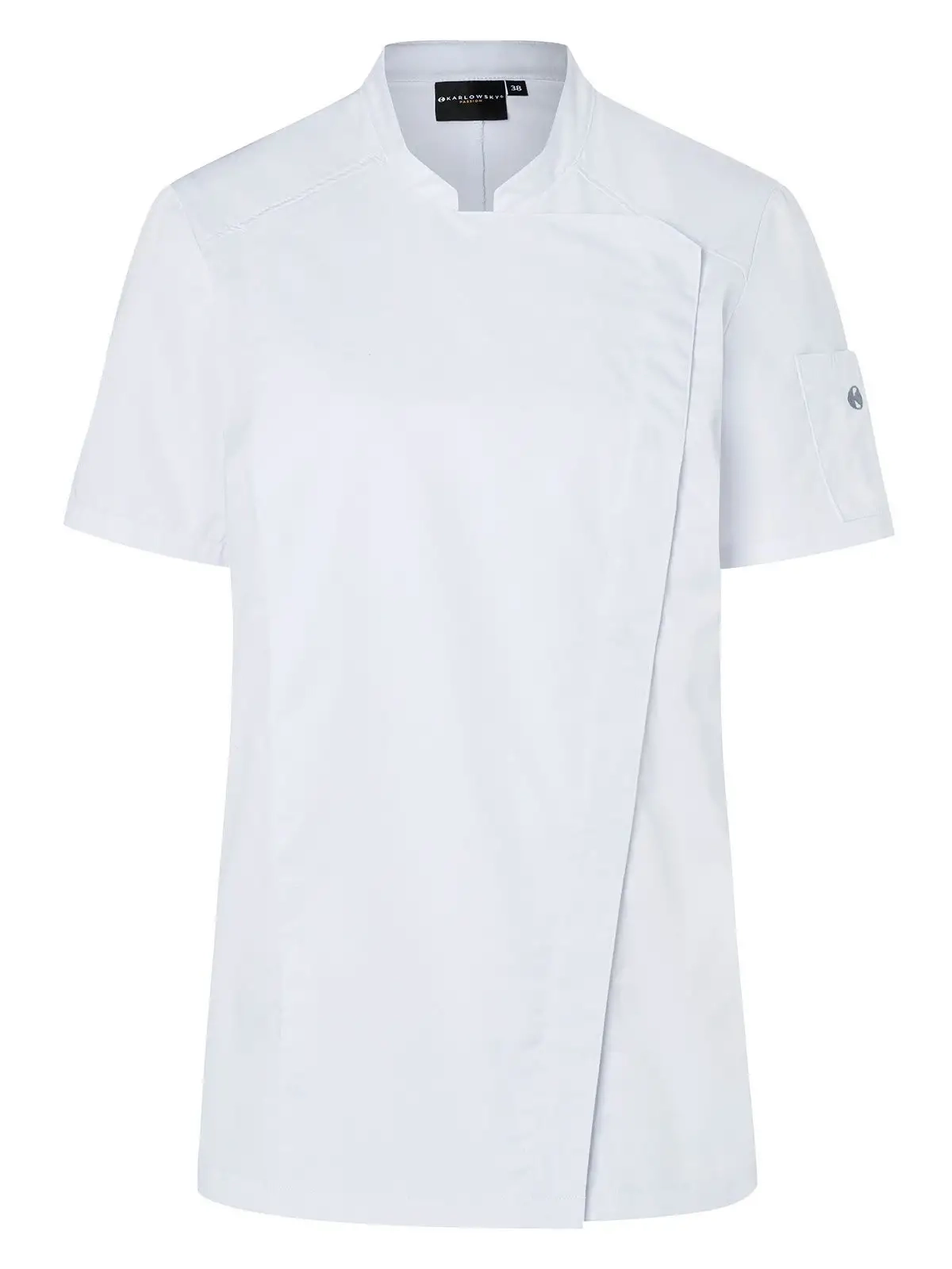 Immagine Short-Sleeve Ladies' Chef Jacket Modern-Look