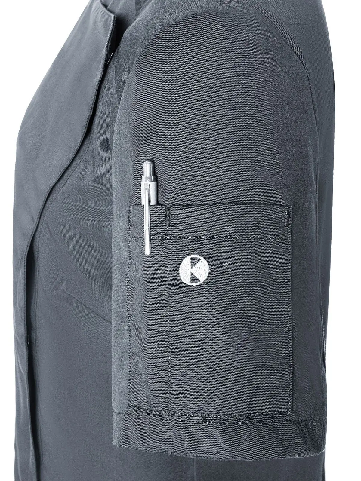 Immagine Short-Sleeve Ladies' Chef Jacket Modern-Look