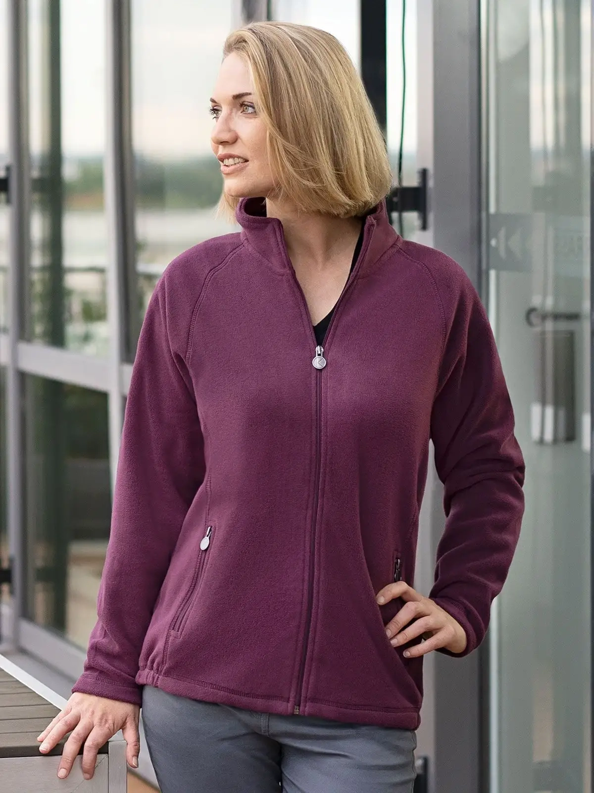 Immagine Ladies' Workwear Fleece Jacket
