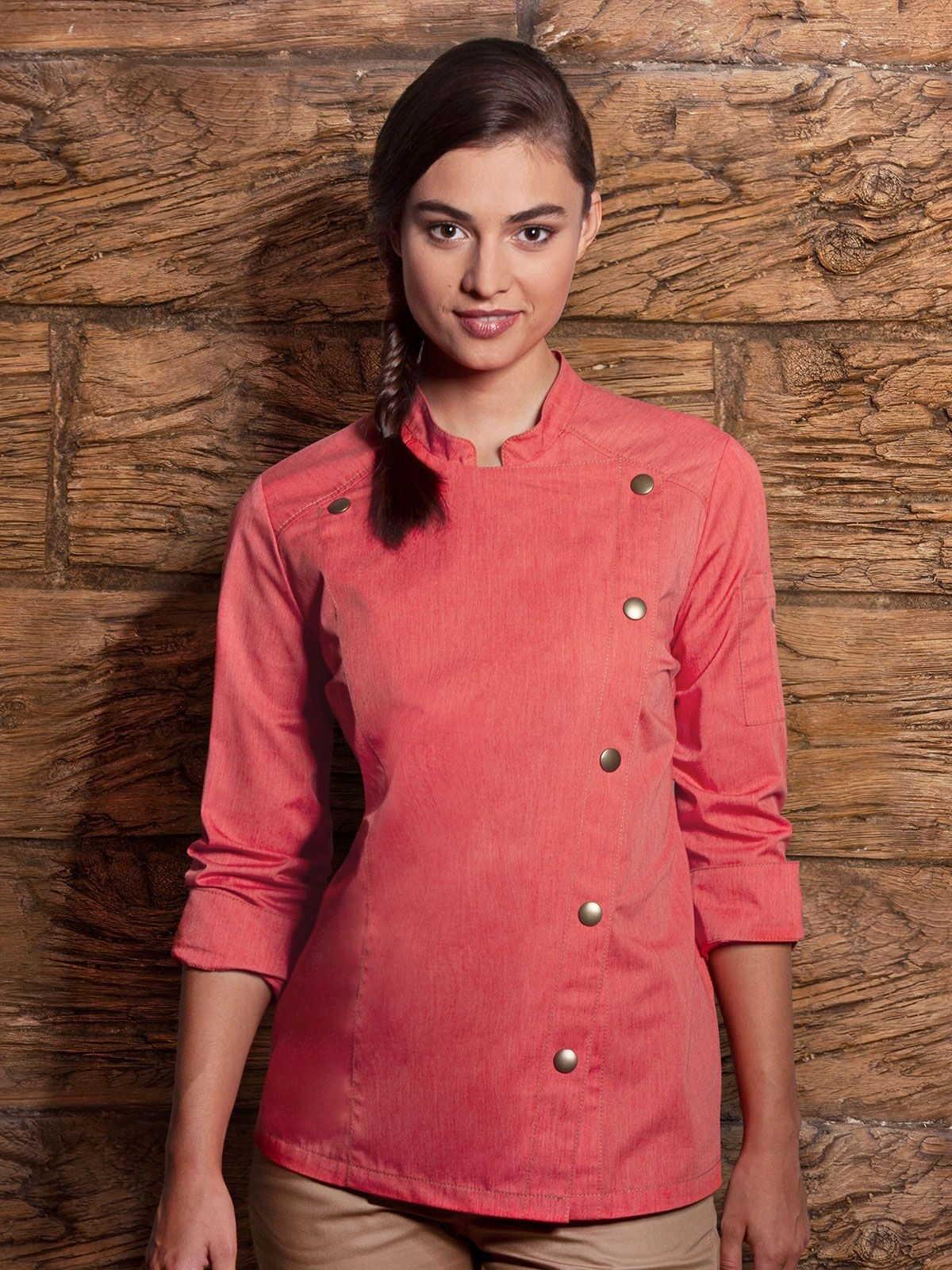 Immagine Ladies' Chef Jacket Jeans-Style