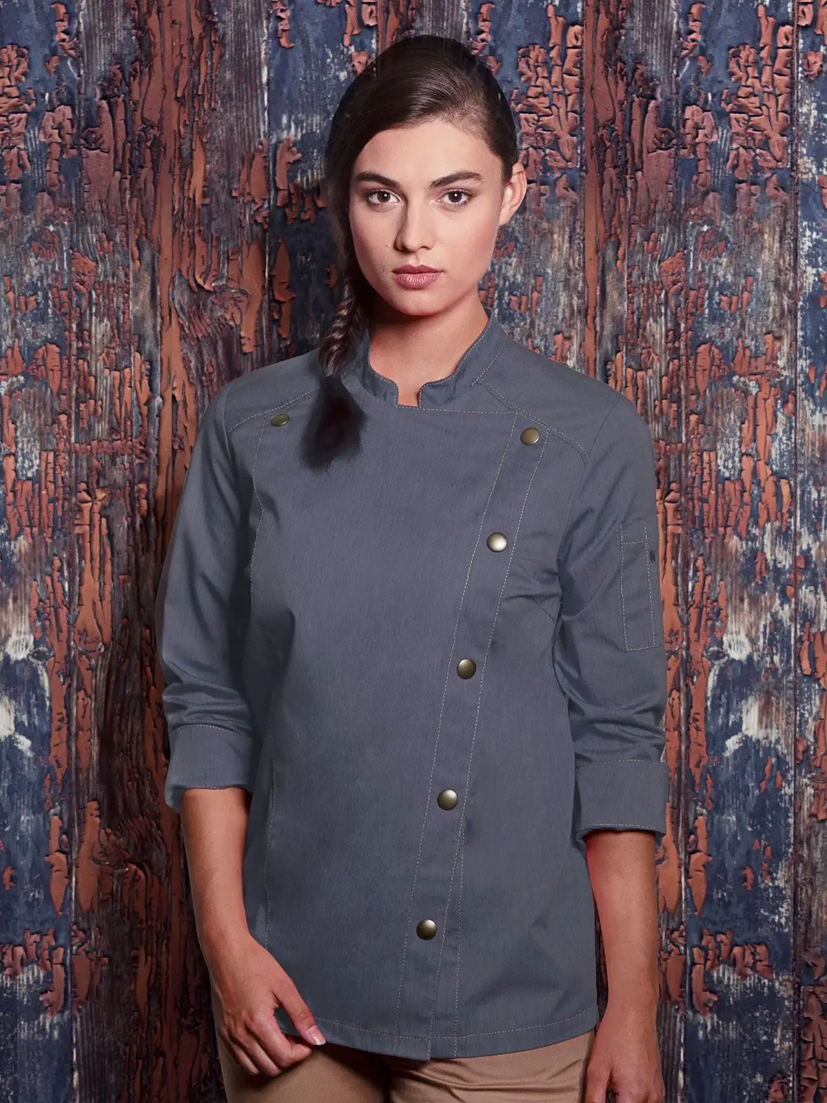 Immagine Ladies' Chef Jacket Jeans-Style