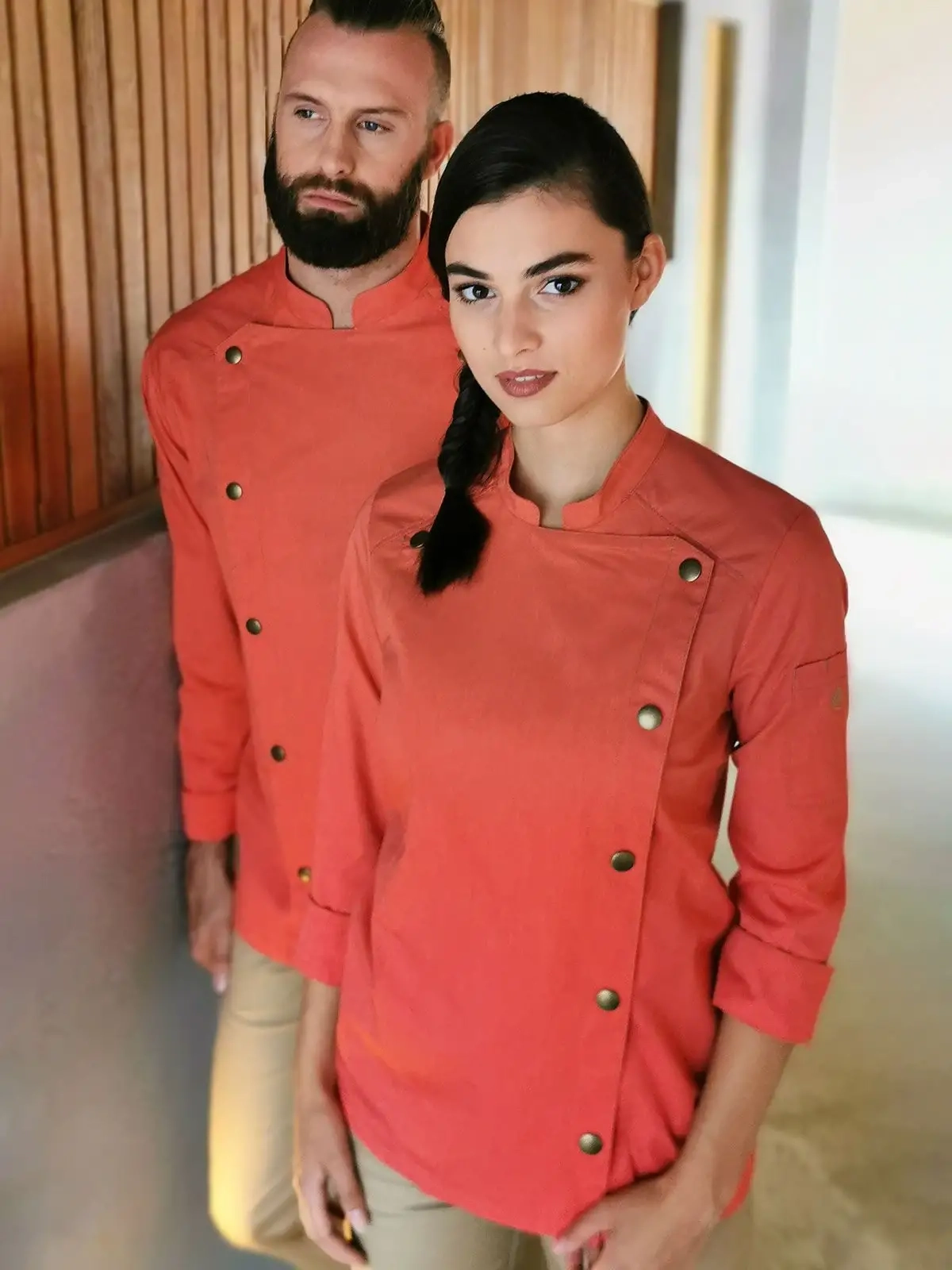 Immagine Ladies' Chef Jacket Jeans-Style