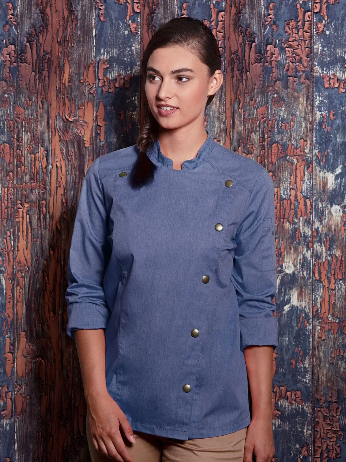 Immagine Ladies' Chef Jacket Jeans-Style